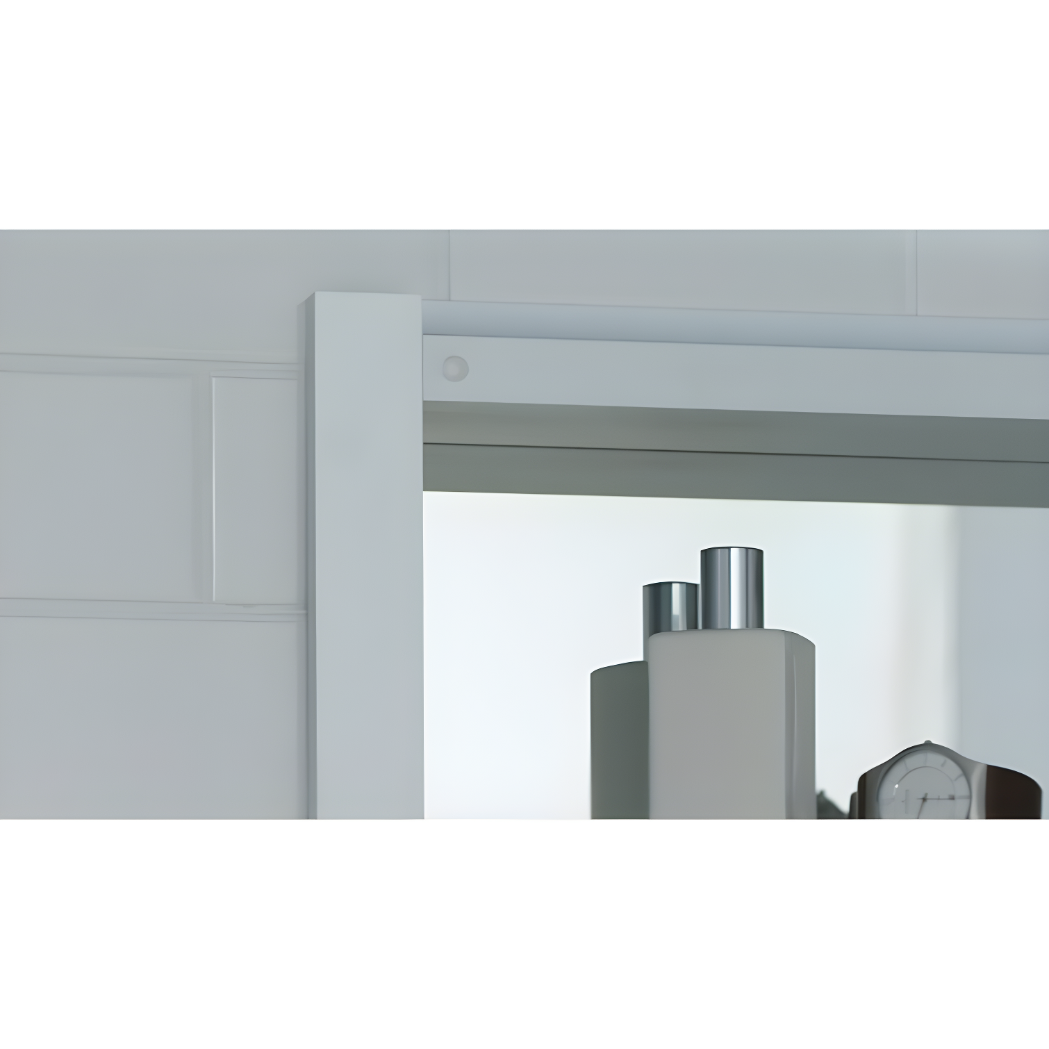R3 Series Recessed or Surface Mount Frameless Medicine Cabinet with 3 Adjustable Shelves