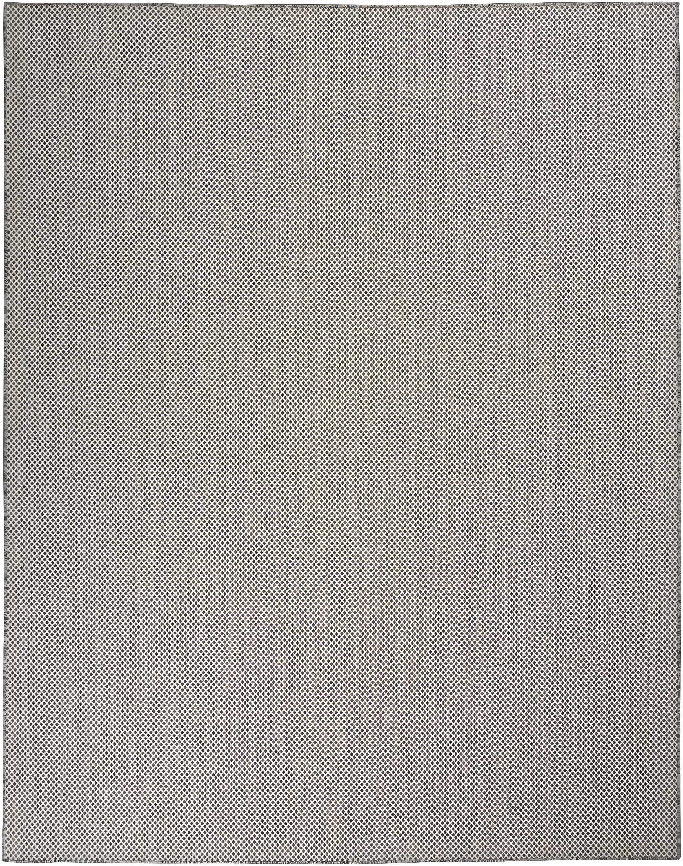 Nourison Courtyard COU01 Indoor/outdoor Area Rug - Ivory Charcoal 7' x 10'