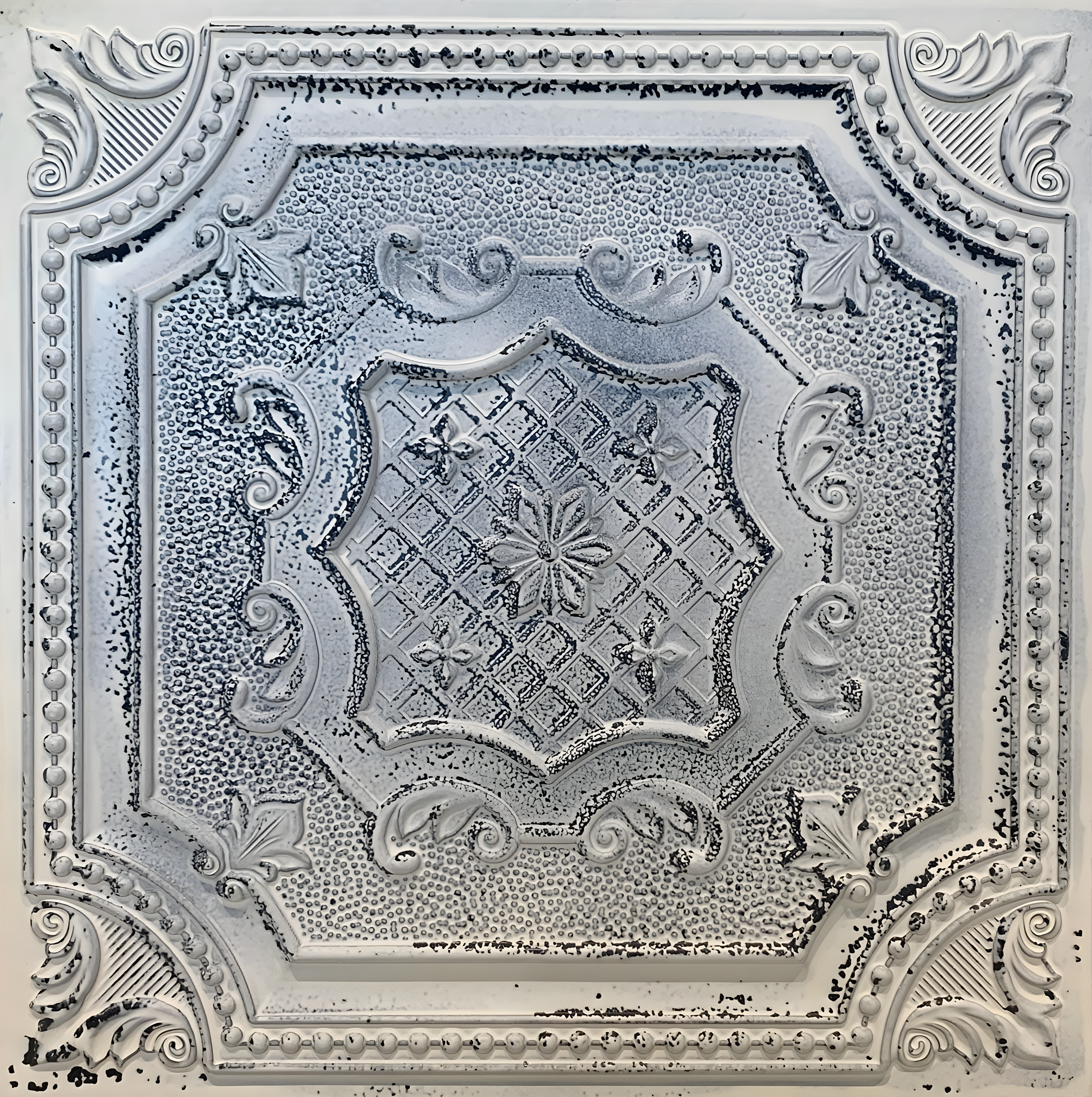 FromPlainToBeautifulInHours My Beautiful Damaris Drop-In or Glue-Up PVC Ceiling Tile (Set of 50)