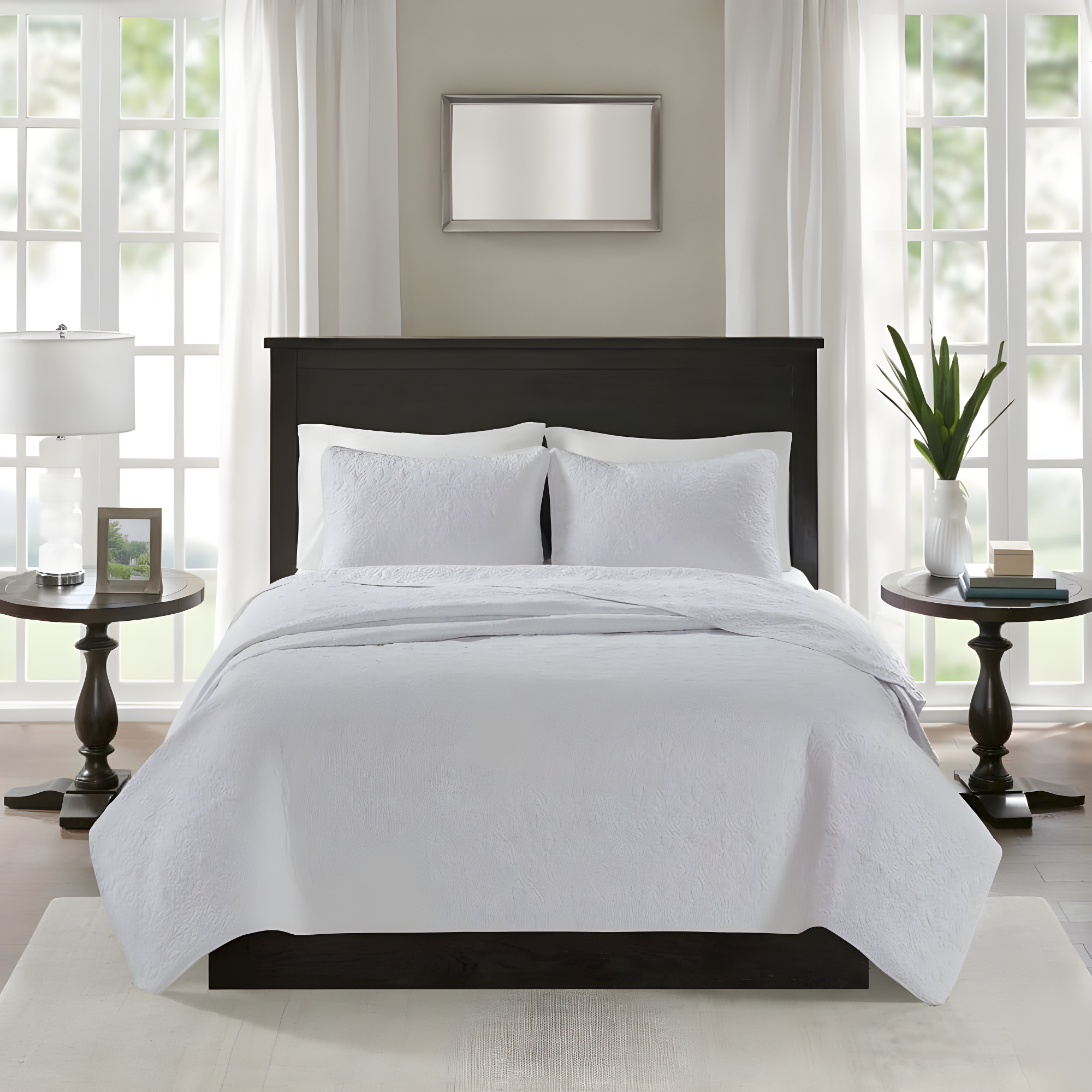 Quebec Reversible Quilt Set