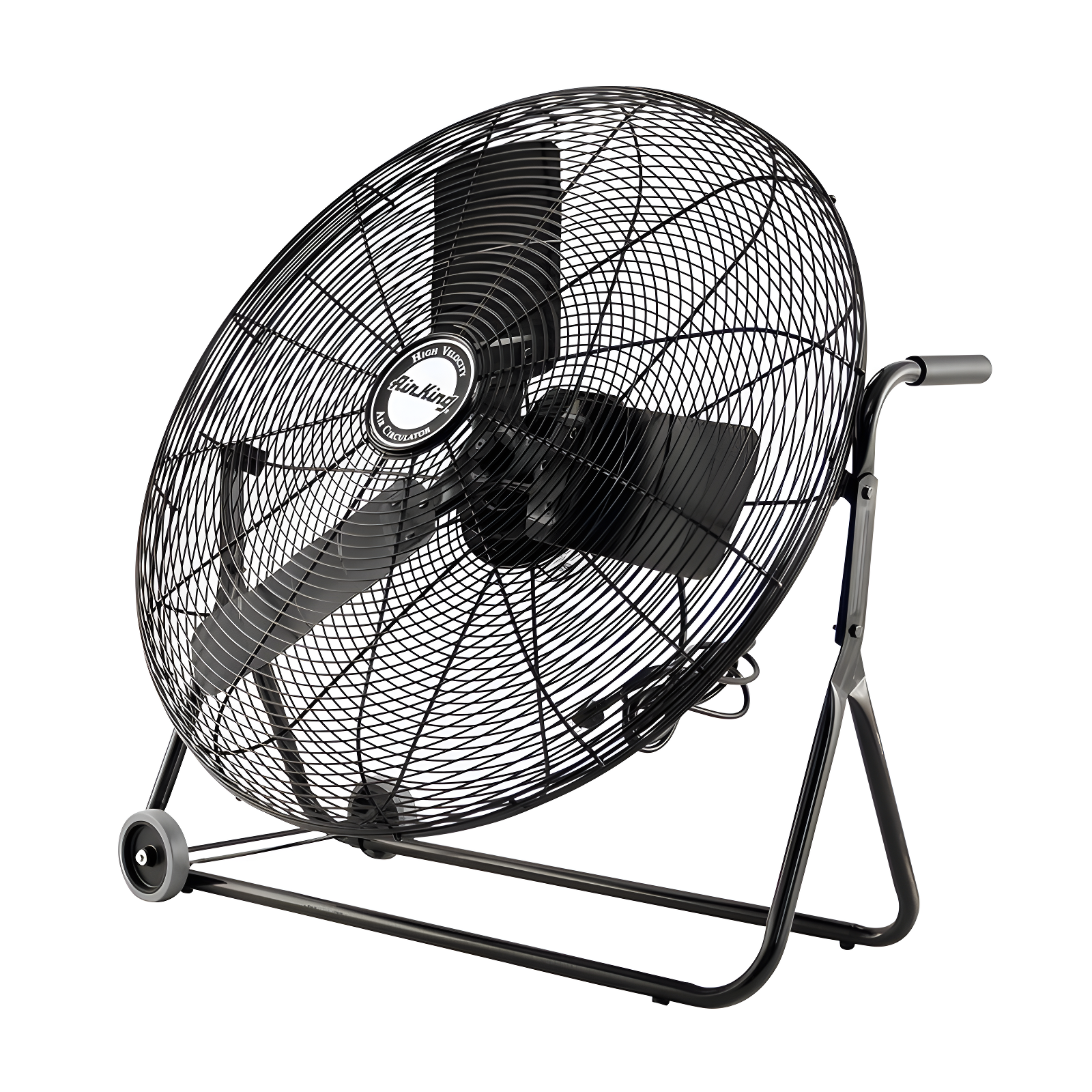 Air King Air King 3-Speed Indoor Industrial Open Motor Pivoting Floor Fan