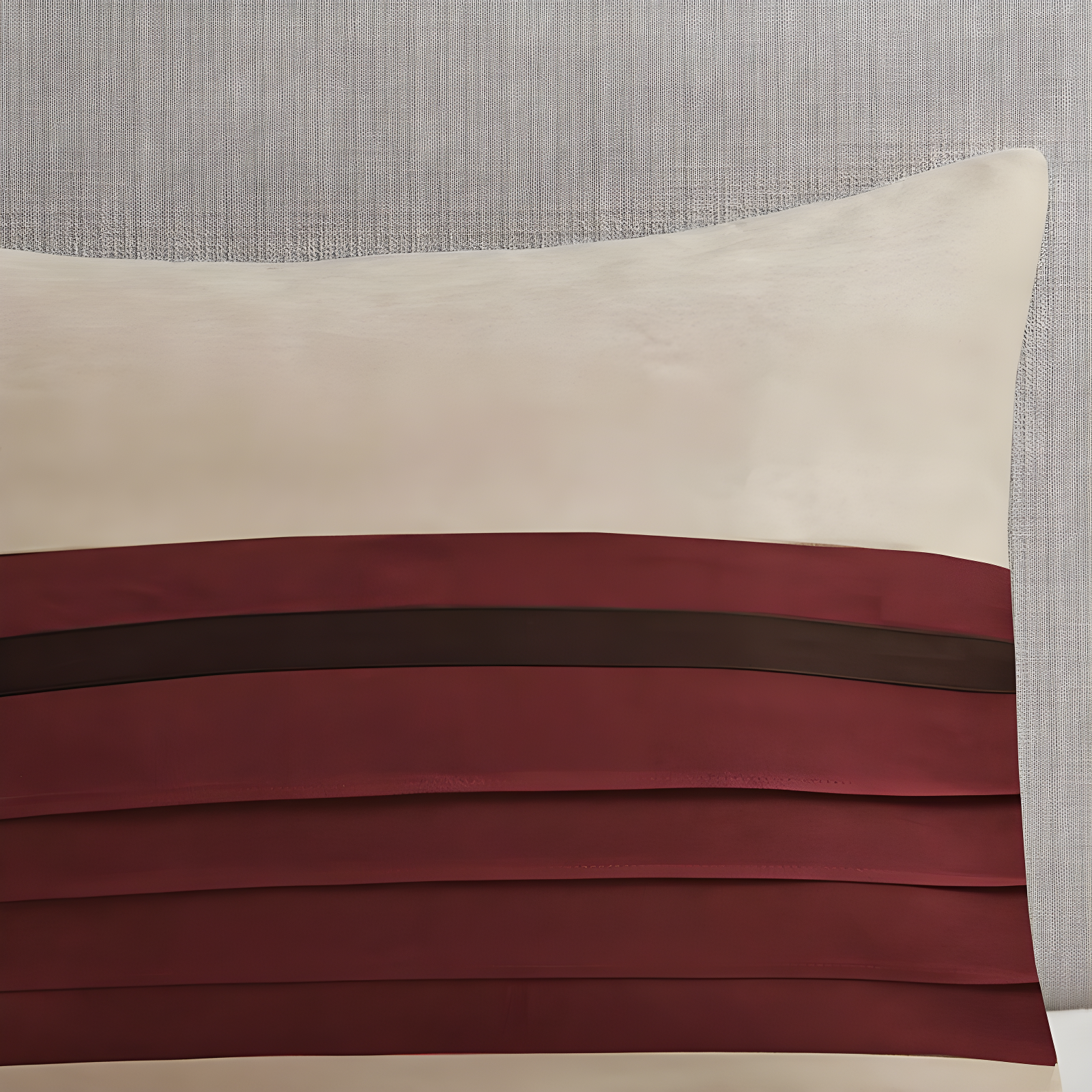 7pc California King Dakota Microsuede Comforter Set Red: Madison Park, Hypoallergenic, Embroidered, Machine Washable