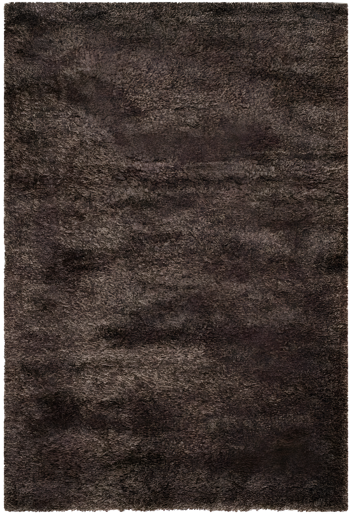 Shag SG151 Power Loomed Indoor Area Rug - Mushroom - 4'x6' - Safavieh.