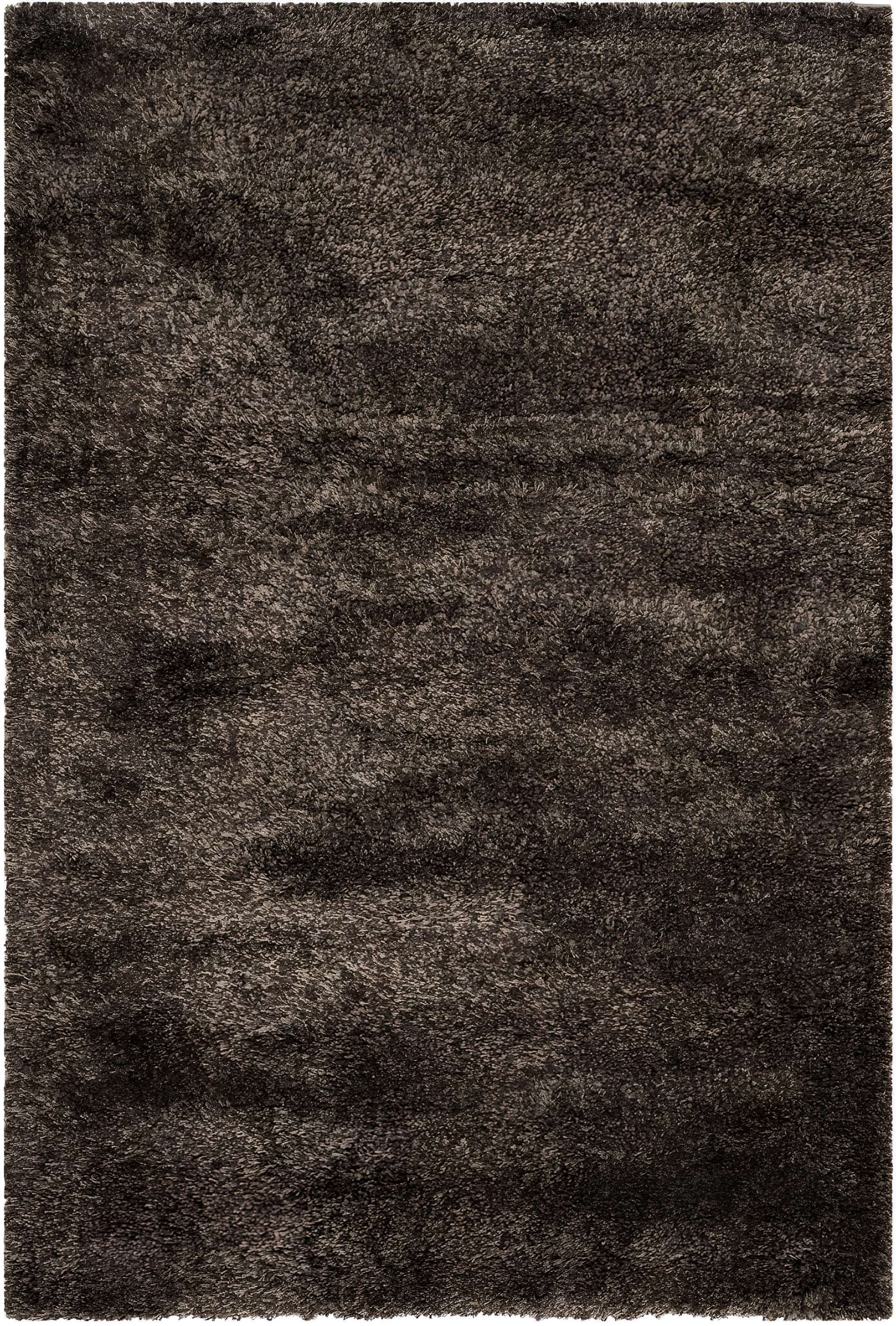 Shag SG151 Power Loomed Indoor Area Rug - Mushroom - 4'x6' - Safavieh.