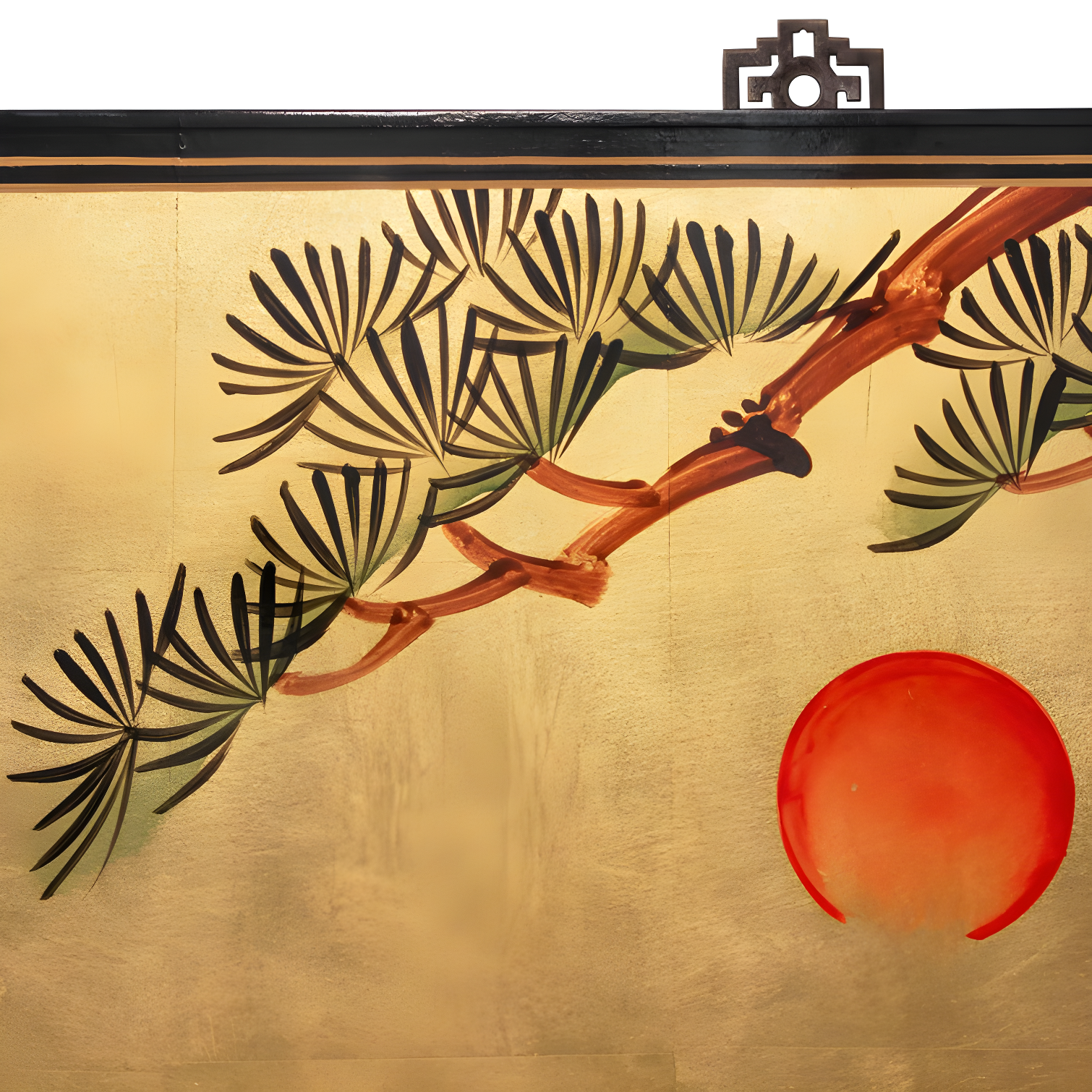 Oriental Furniture 36" H x 72" W 4 - Piece Wall Décor
