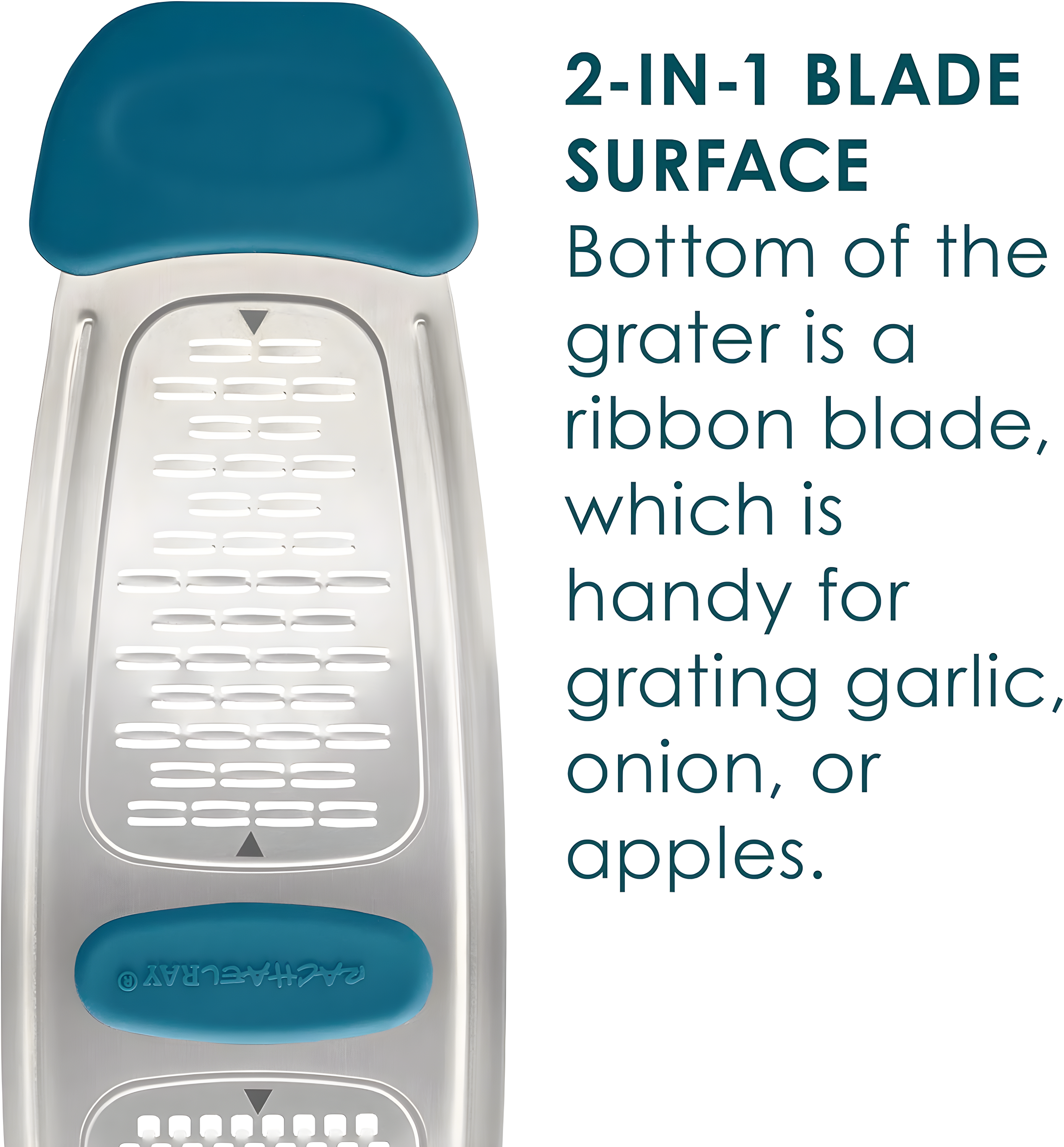 Rachael Ray Rachael Ray Stainless Steel Multi-Grater with Silicone Handles