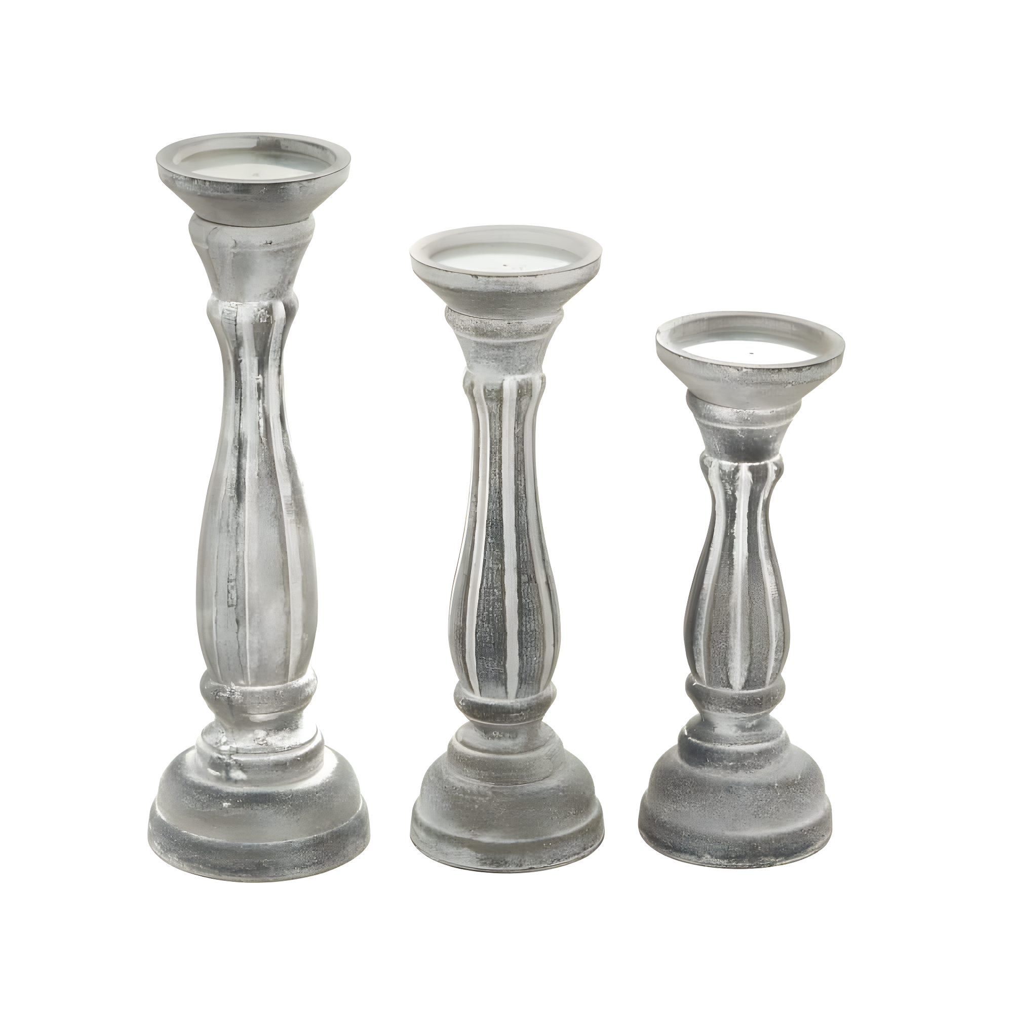 UMA Enterprises Wood Tabletop Candlestick