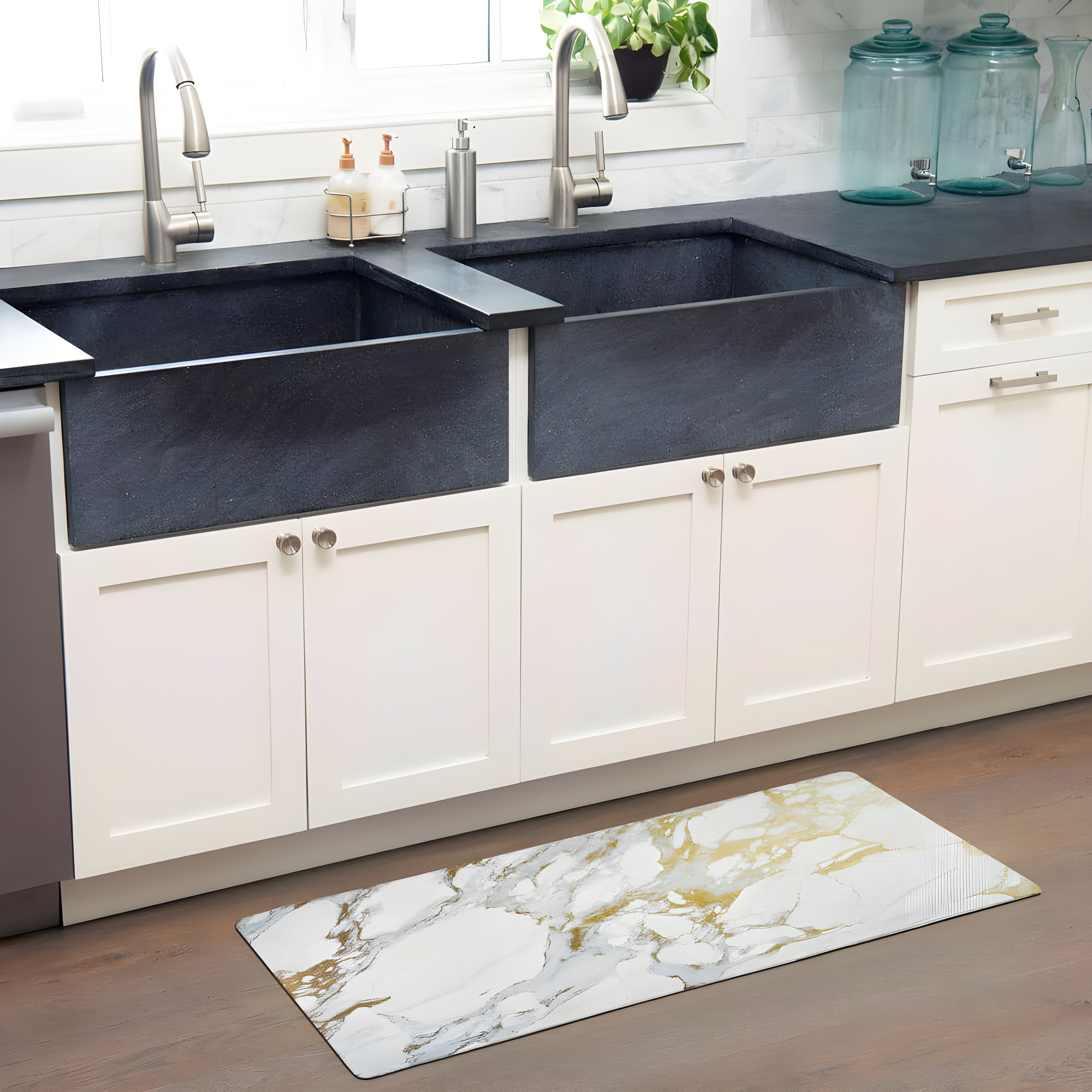 SoHome Cozy Living Modern Marble Anti-Fatigue Mat