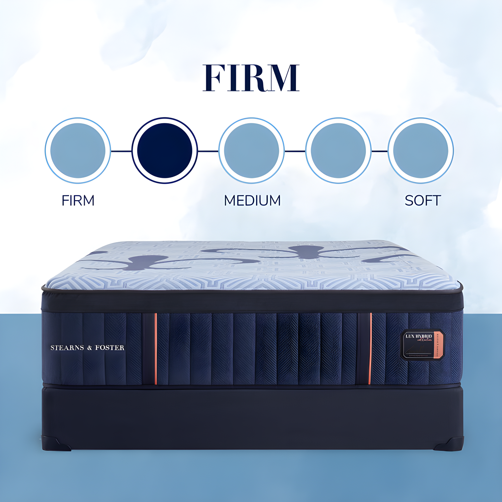 Stearns & Foster Stearns & Foster Lux Hybrid 14.5" Firm Mattress
