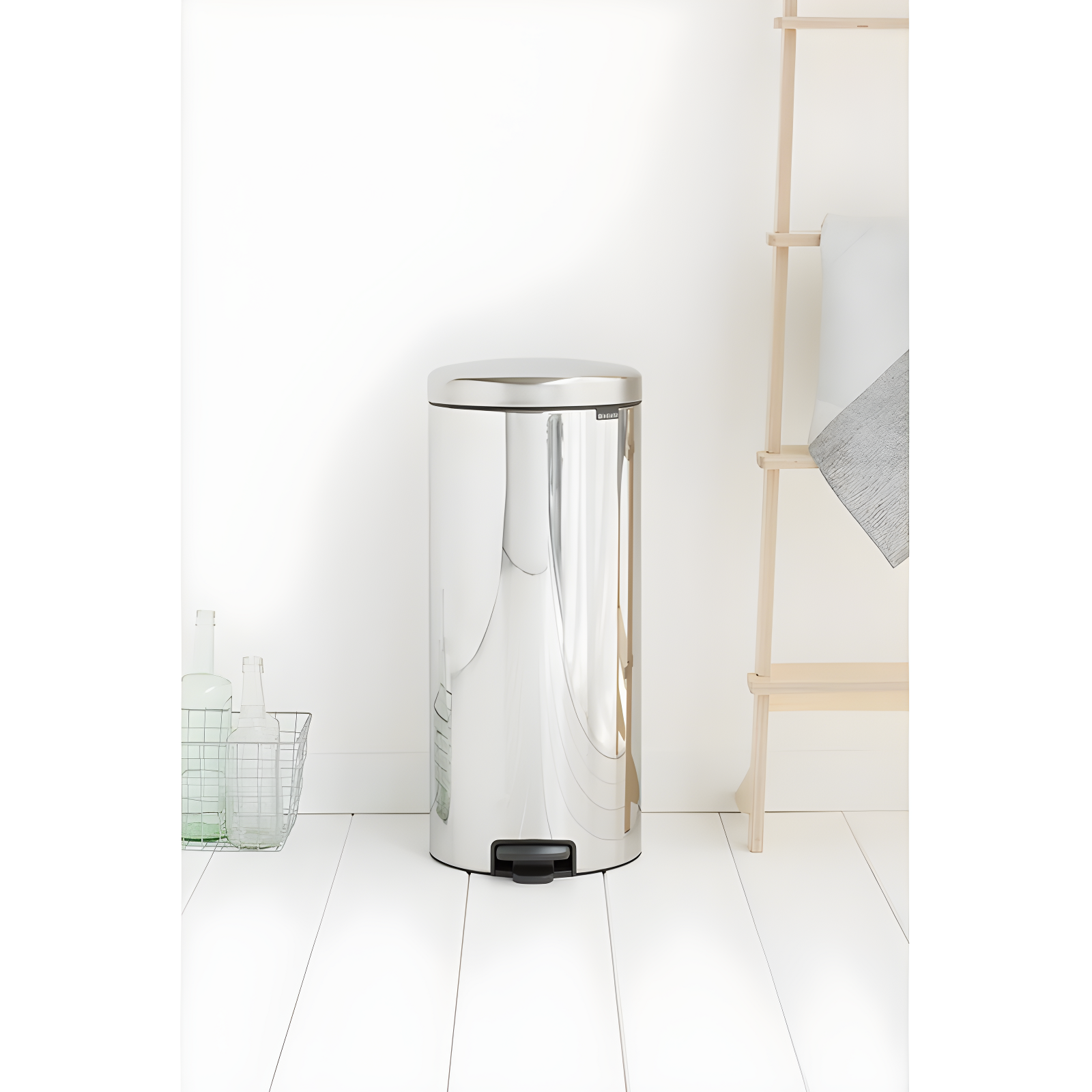Brabantia NewIcon Step On Trash Can, 8 Gallon (30 Liter)