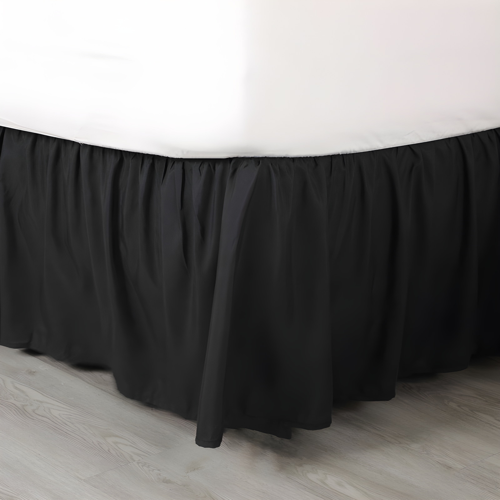 Martex Martex Ruffled Bed Skirt Easy Fit Lightweight 100% Microfiber Dust Ruffle Hotel Quality With 16 inch Tailored Drop