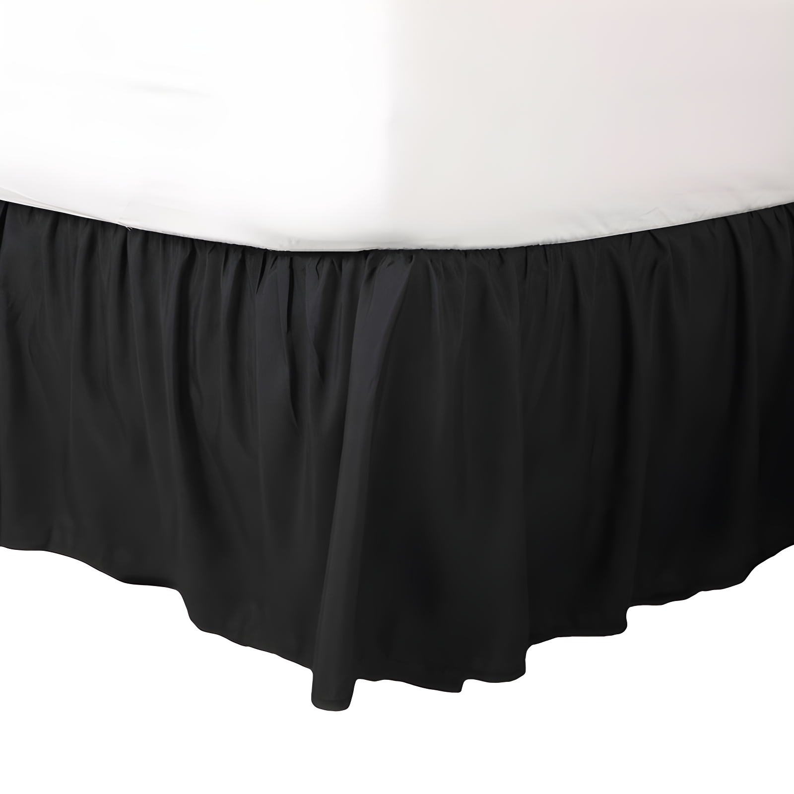Martex Martex Ruffled Bed Skirt Easy Fit Lightweight 100% Microfiber Dust Ruffle Hotel Quality With 16 inch Tailored Drop