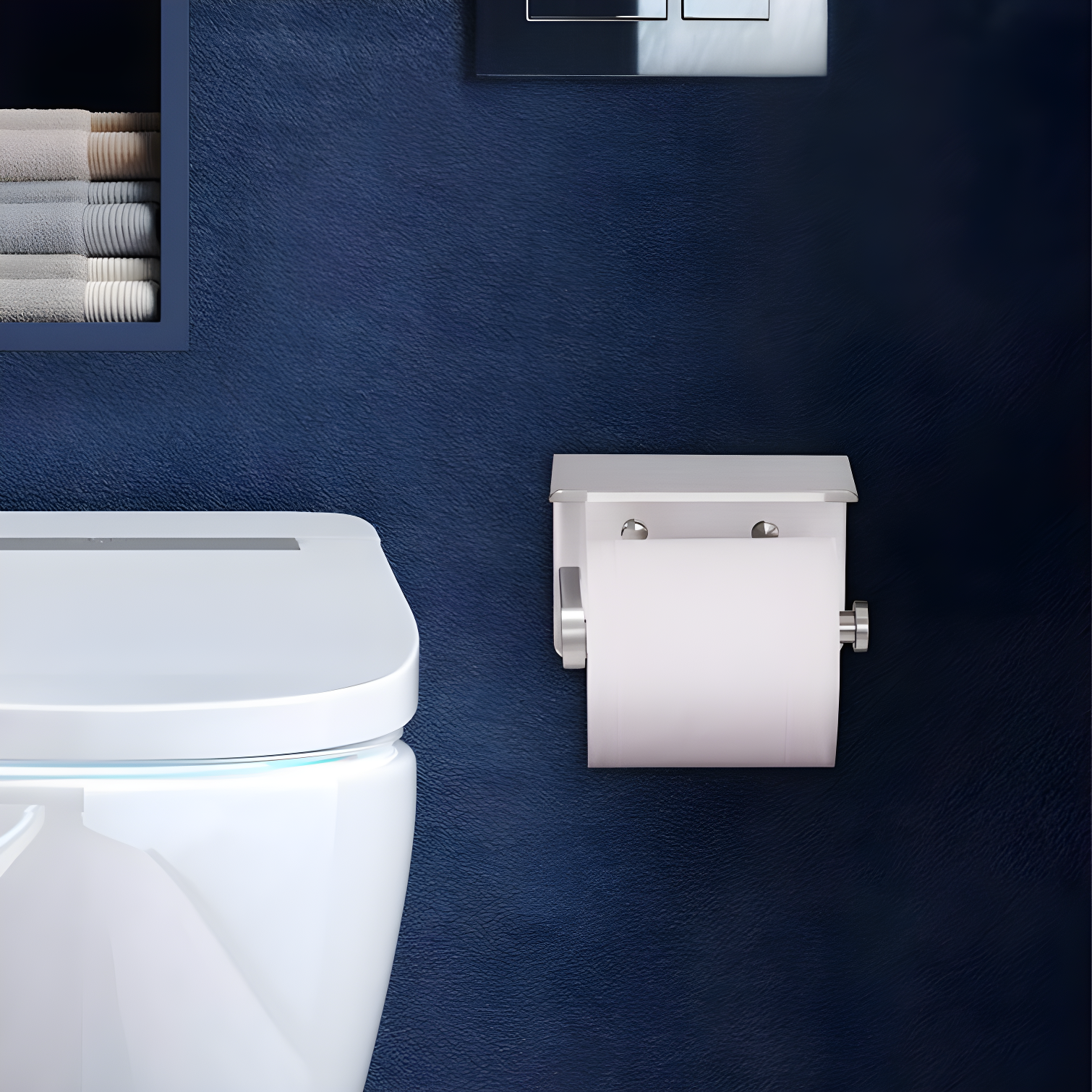 Wall Mounted Toilet Paper Holder