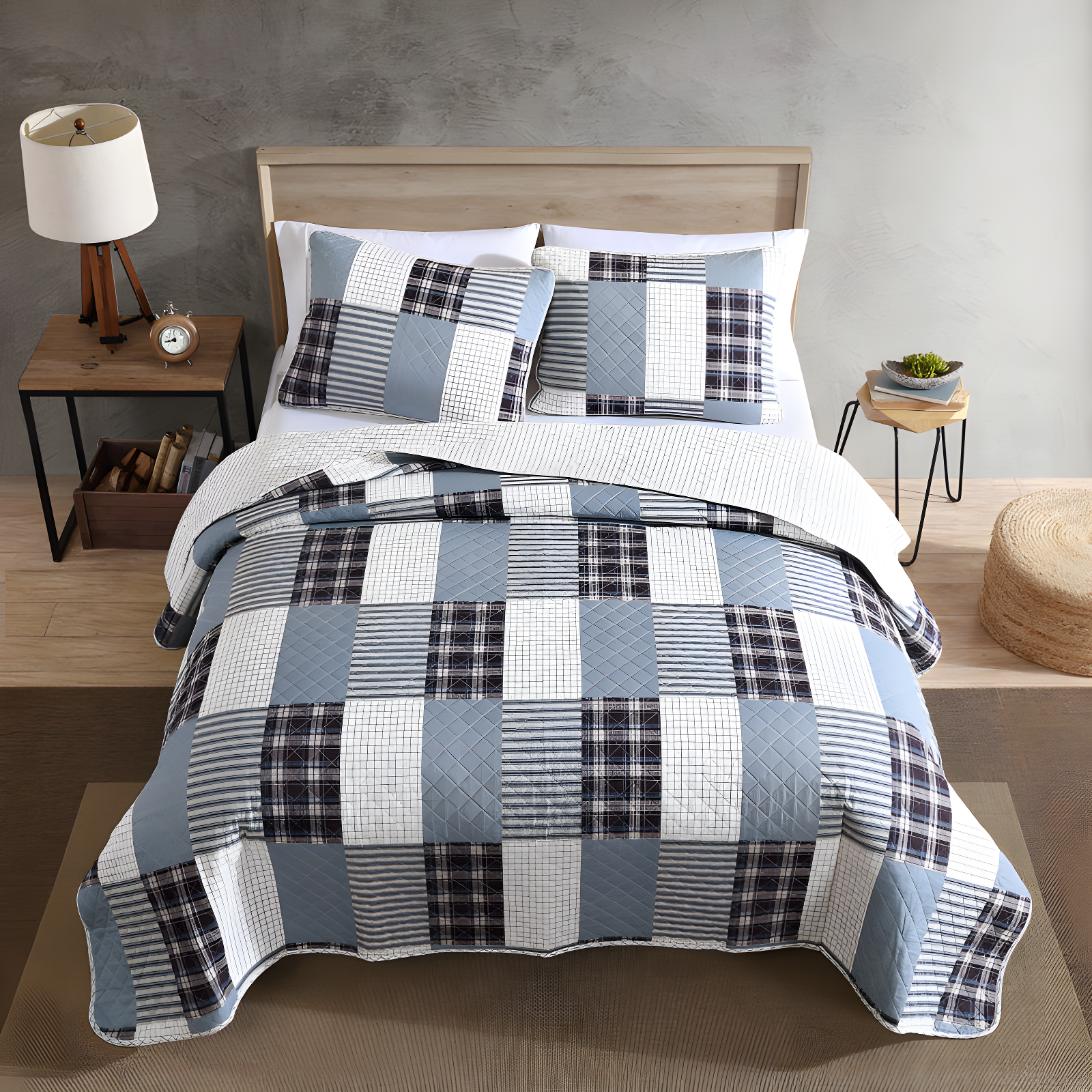 Eddie Bauer Eddie Bauer Camano Island Reversible Cotton Quilt Set