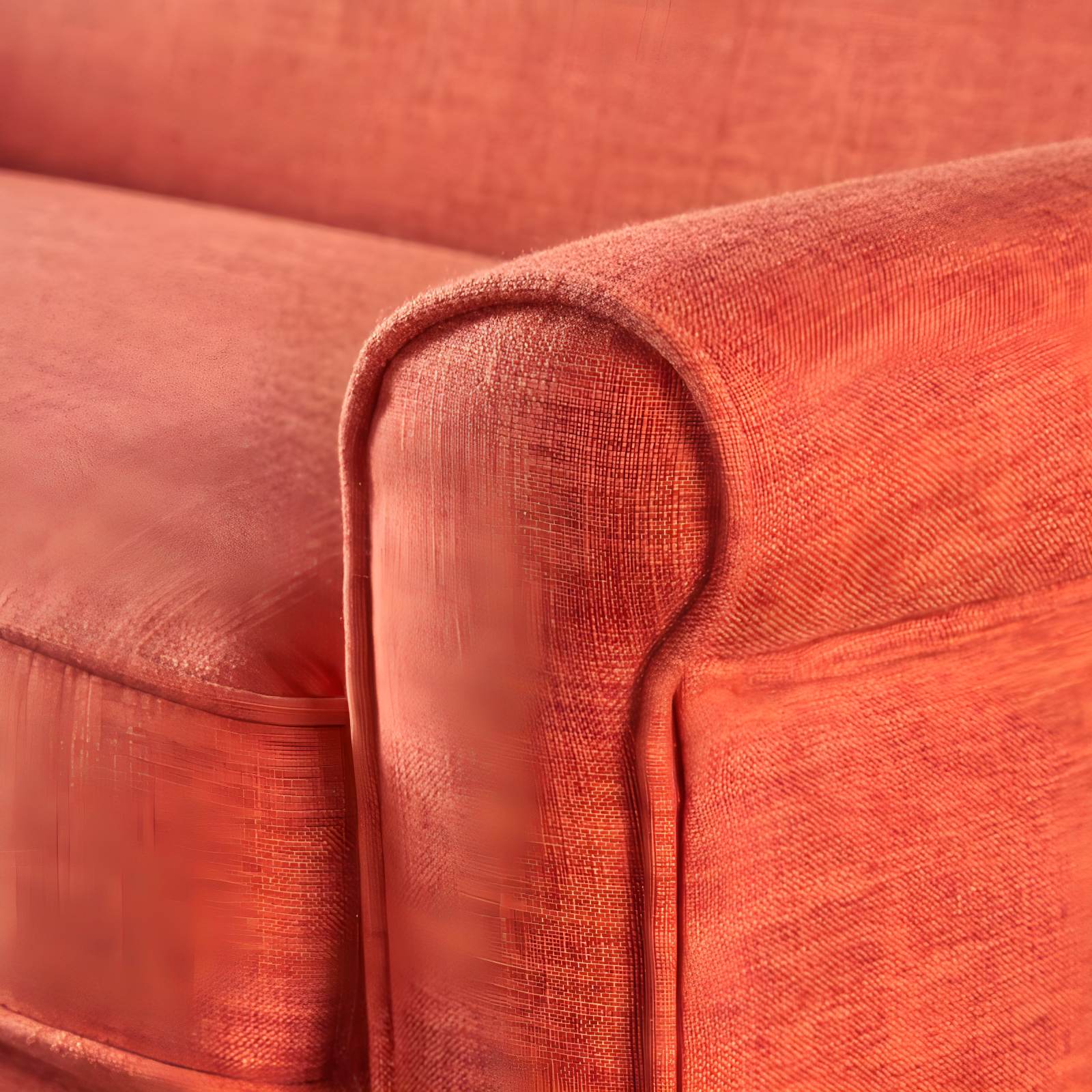 Mariah Mid-Century Loveseat Muted Orange - Christopher Knight Home: Plush Upholstered, 2-Seater Couch