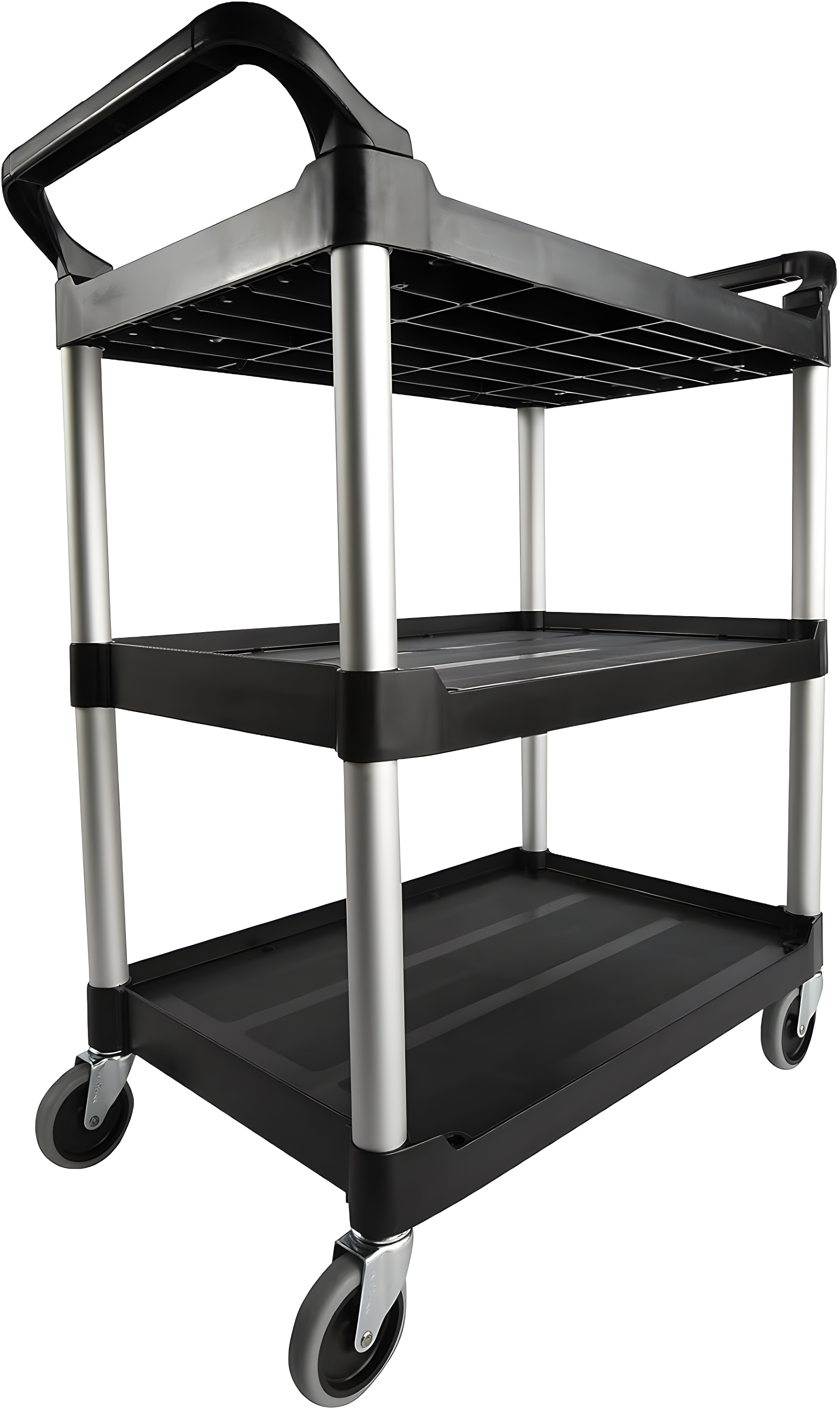 Rubbermaid Commercial Products 37.75'' H x 18.63'' W Utility Cart with Wheels