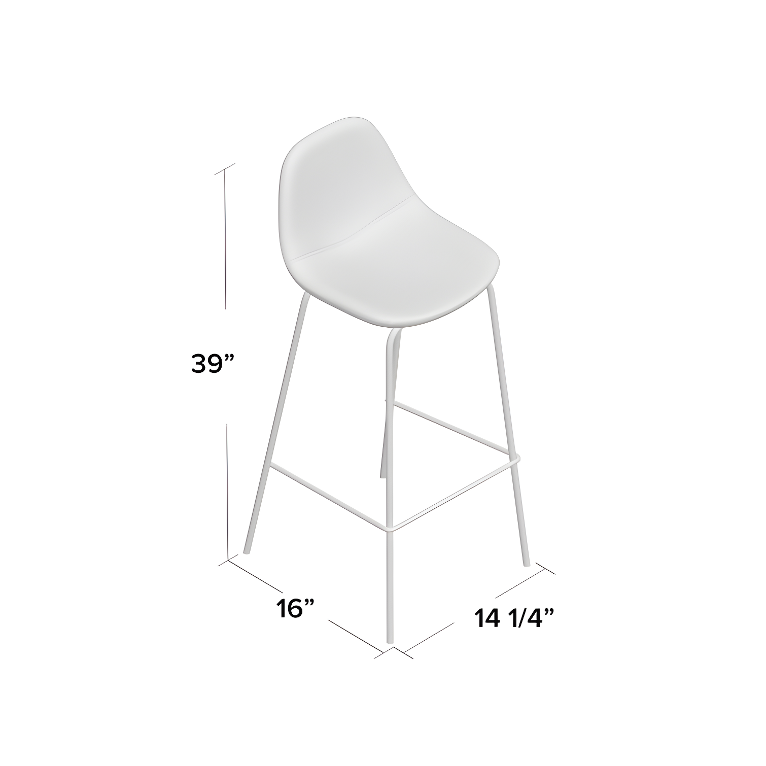 Kody Upholstered Bar & Counter Stool