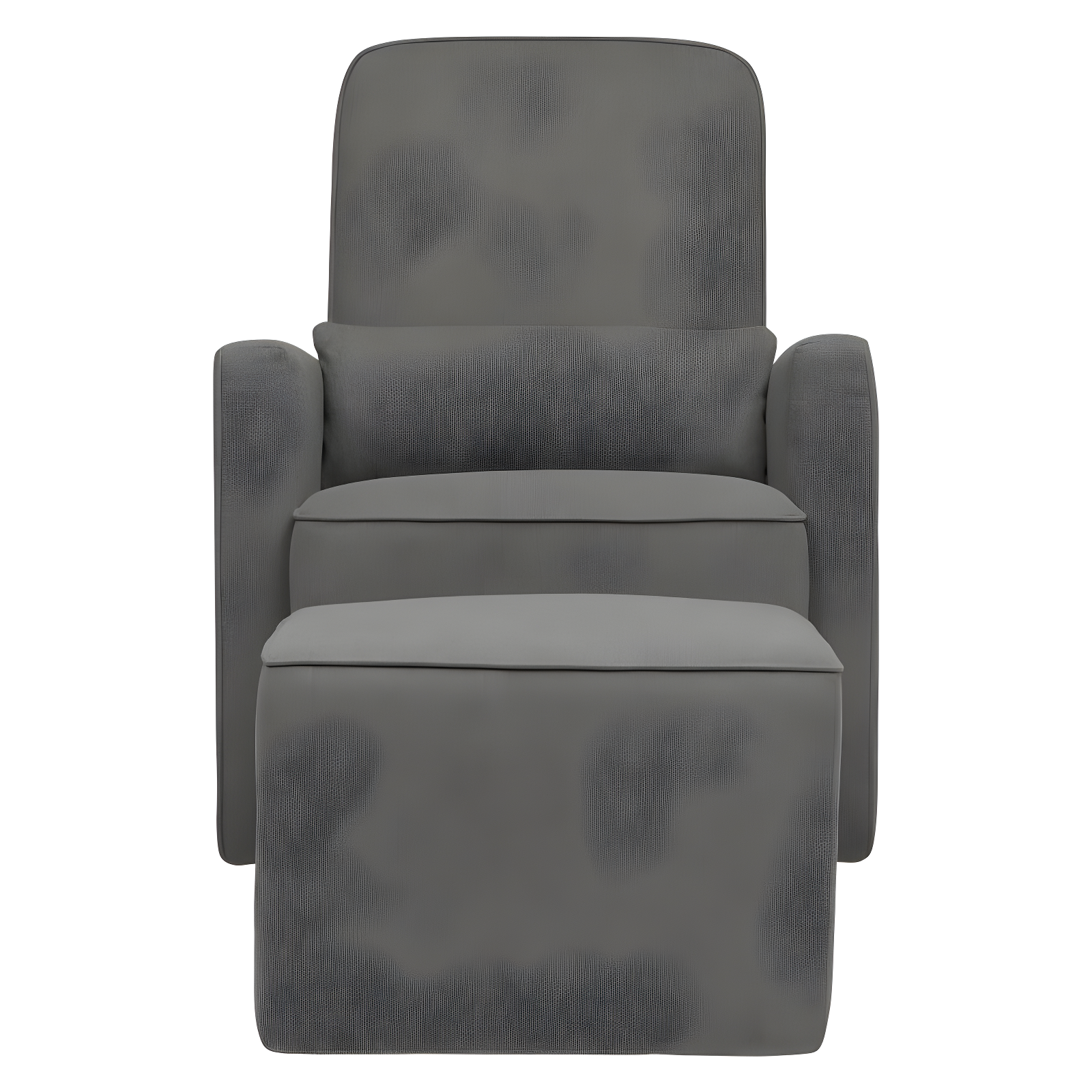 Olive Swivel Glider with Ottoman