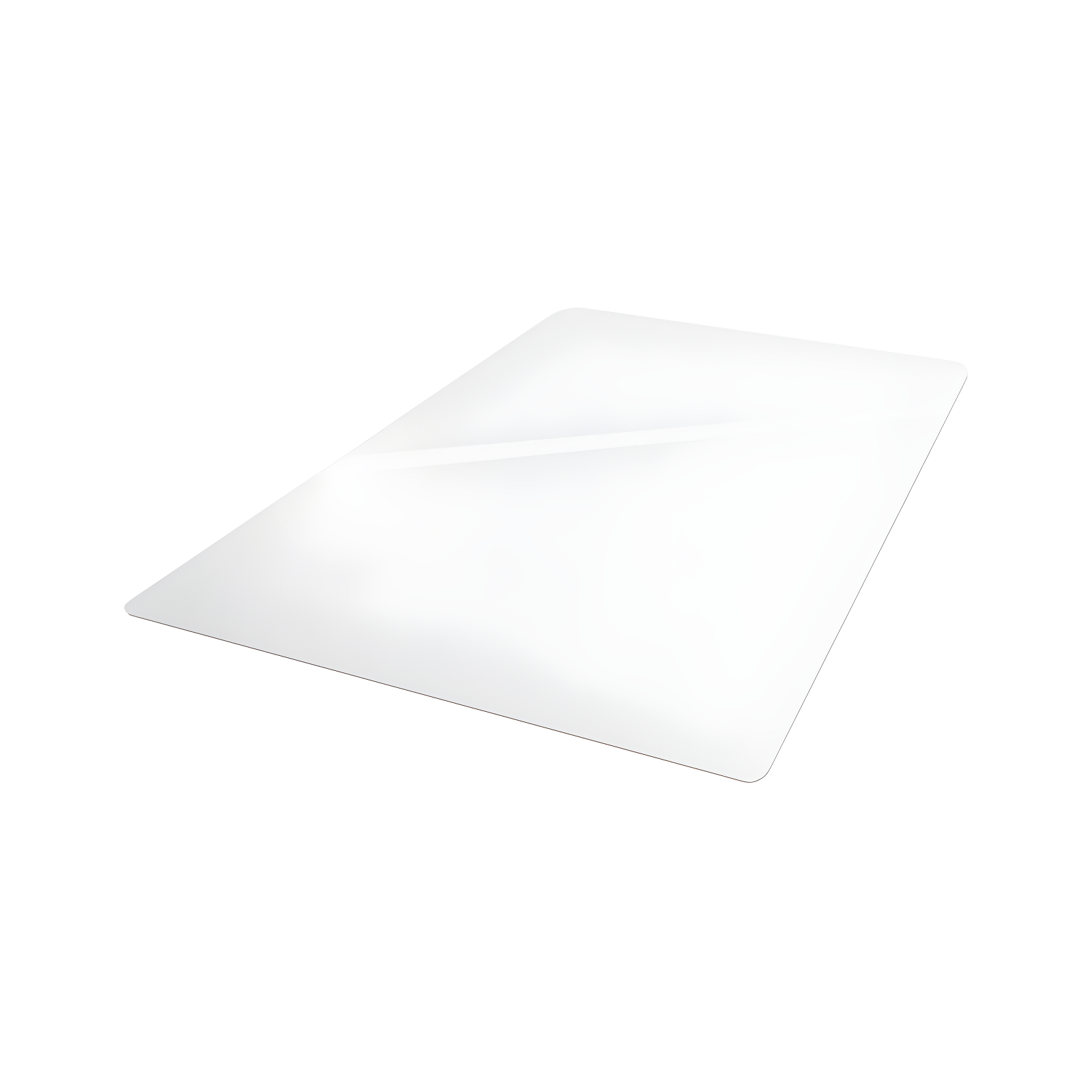 Floortex Valuemat Vinyl Rectangular Chair Mat for Hard Floor