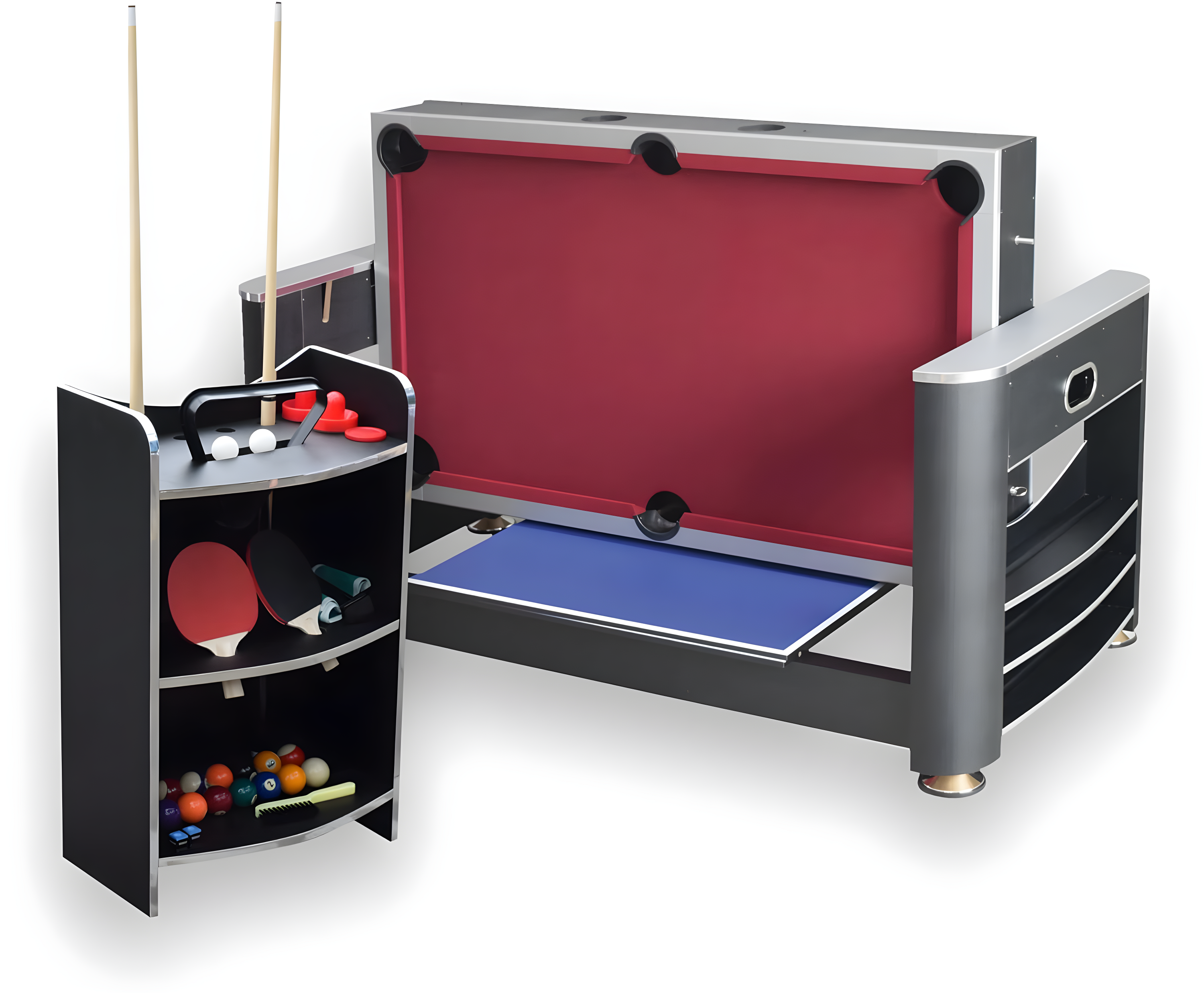 Triple Threat 3-in-1 72" Multi Game Table