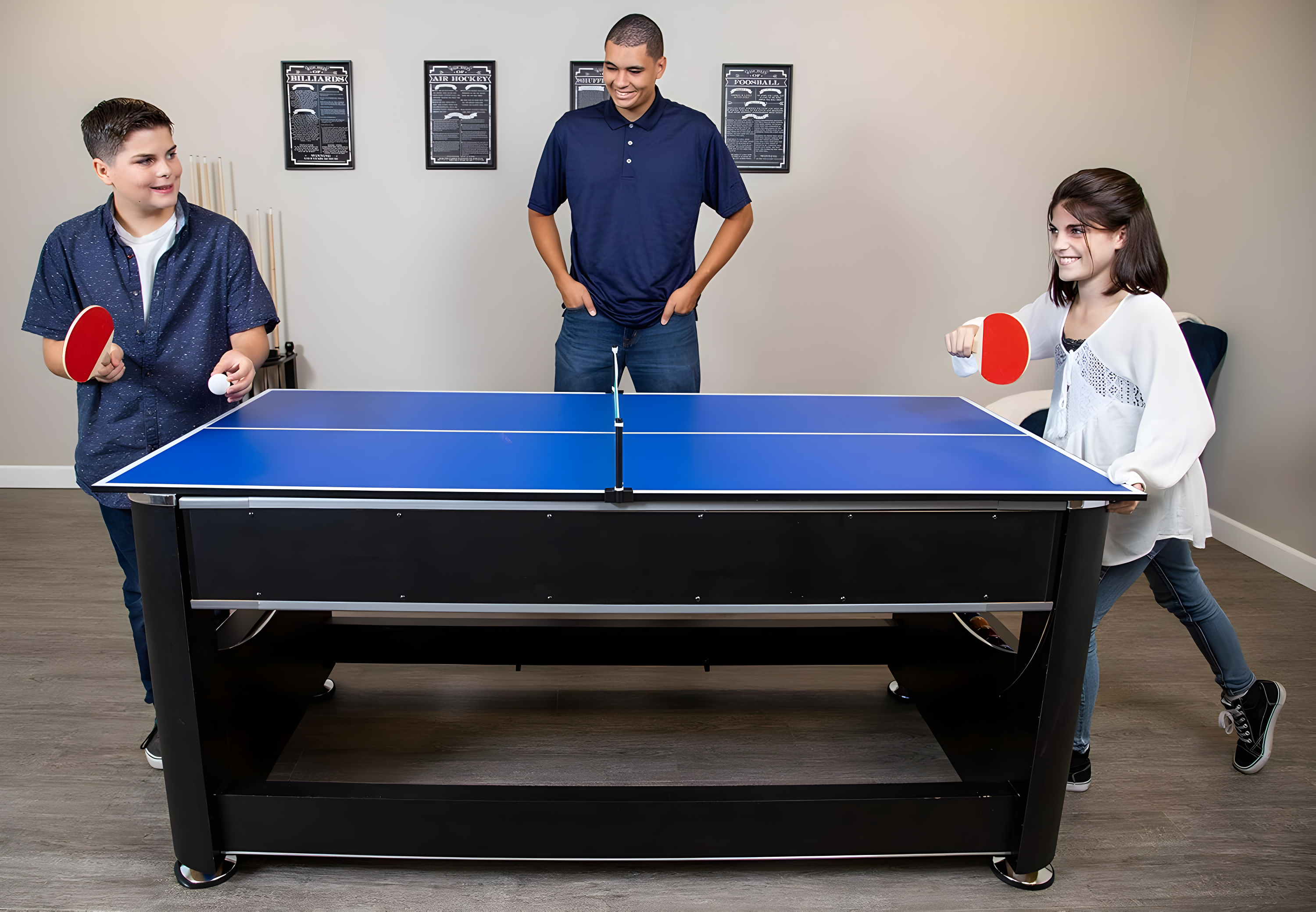 Triple Threat 3-in-1 72" Multi Game Table