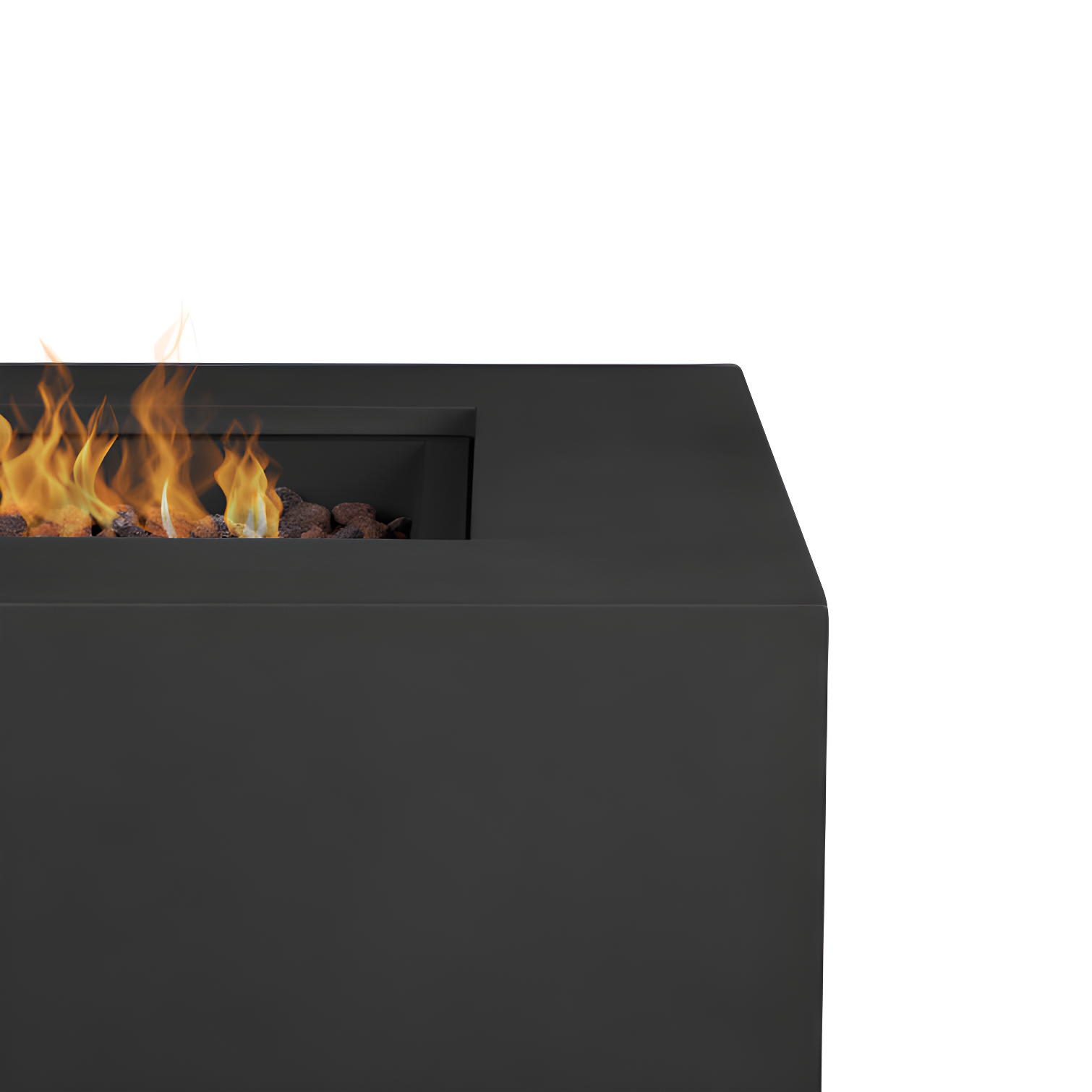 AEGEAN Propane / Natural Gas Outdoor Fire Pit Table