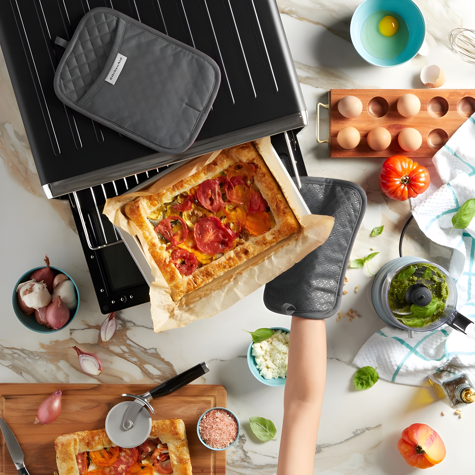 KitchenAid® KitchenAid Asteroid Pot Holder 2-Pack Set, (Set of 2)