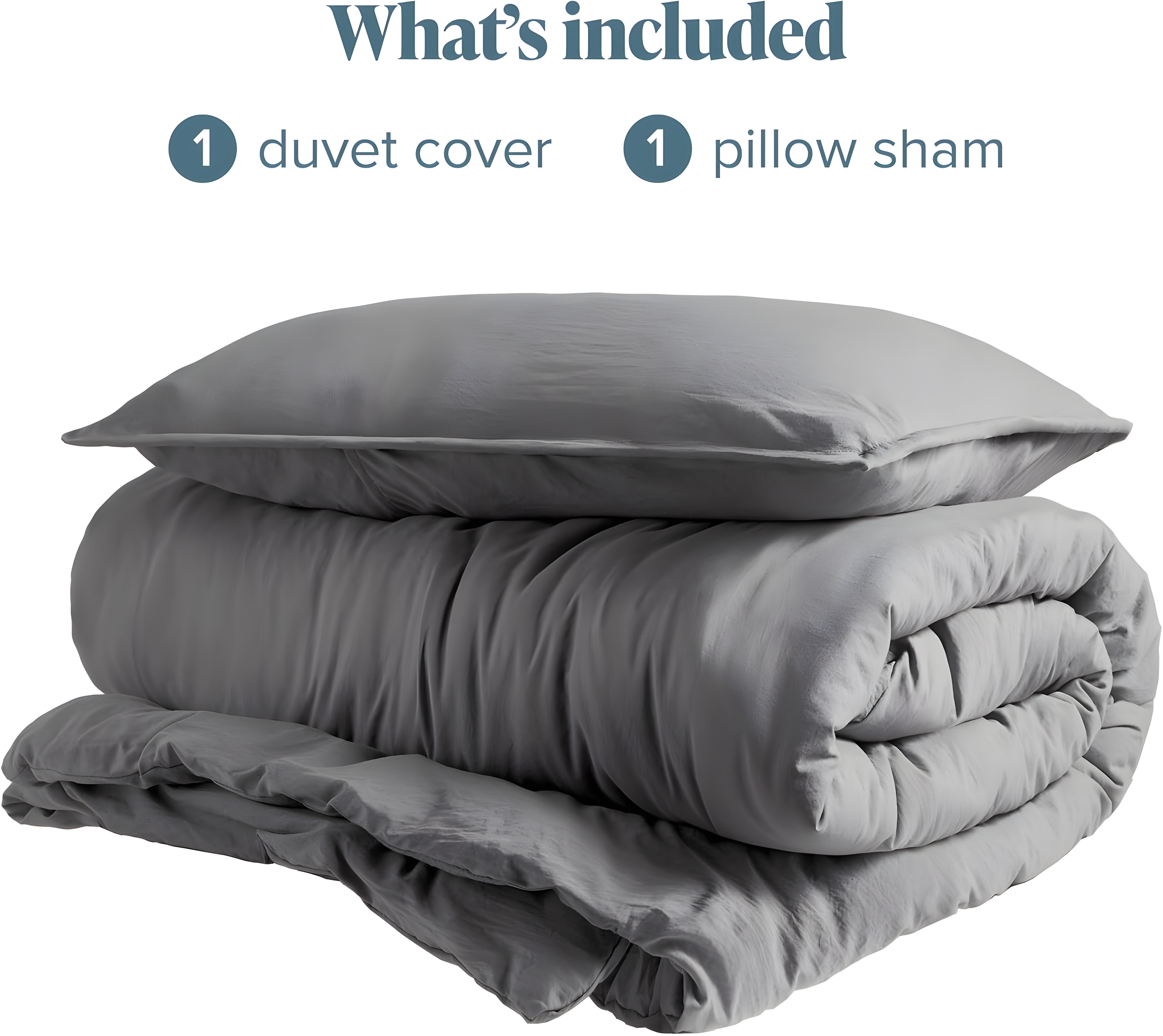 Bare Home Washed Microfiber Duvet Cover Set