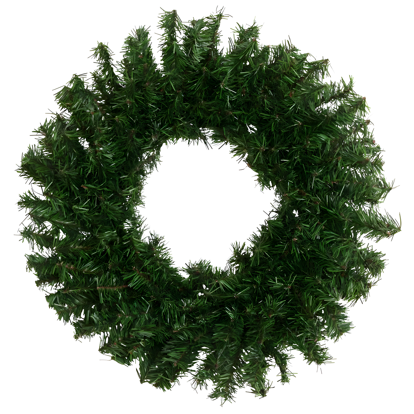 Canadian Pine Artificial Christmas Wreath Unlit