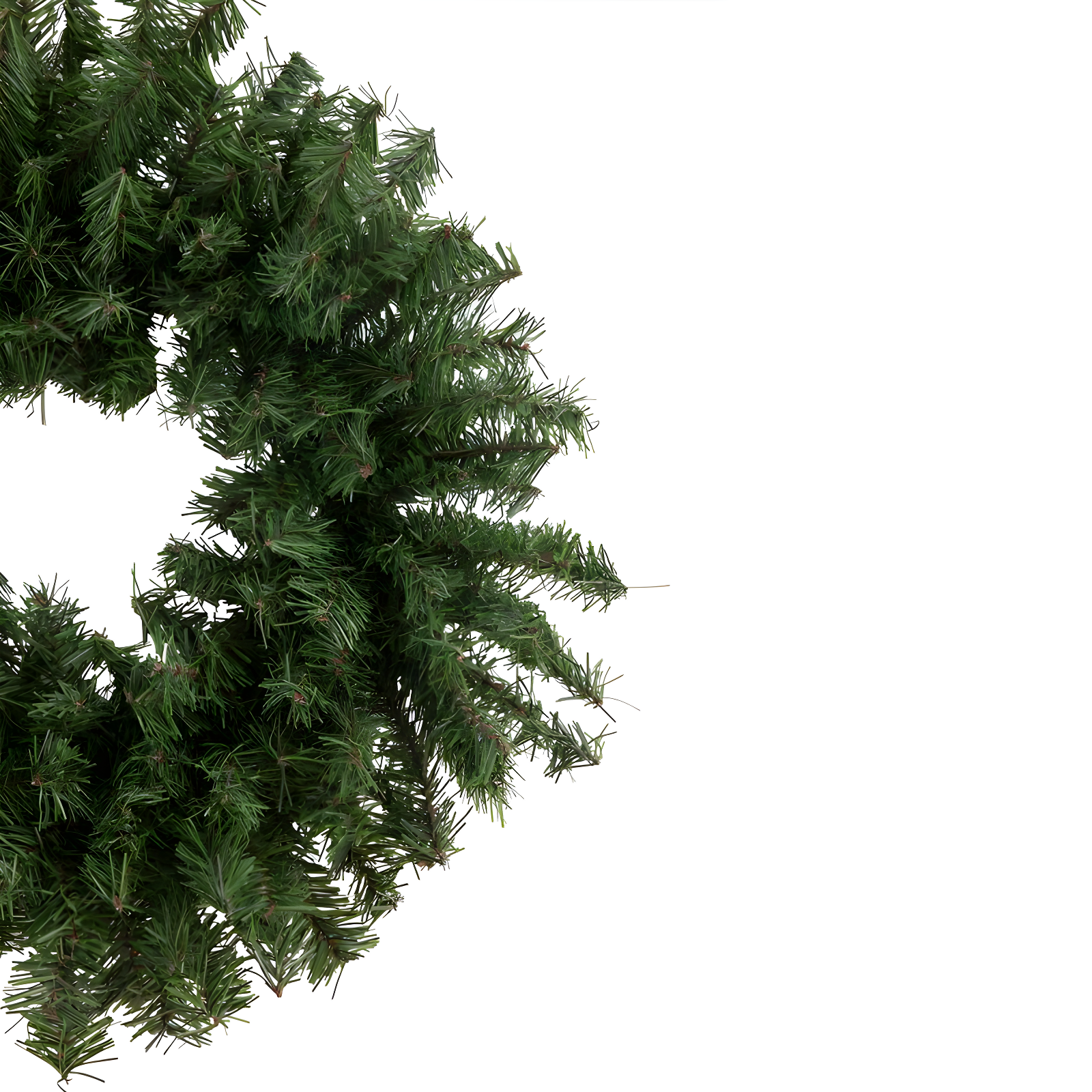 Canadian Pine Artificial Christmas Wreath Unlit