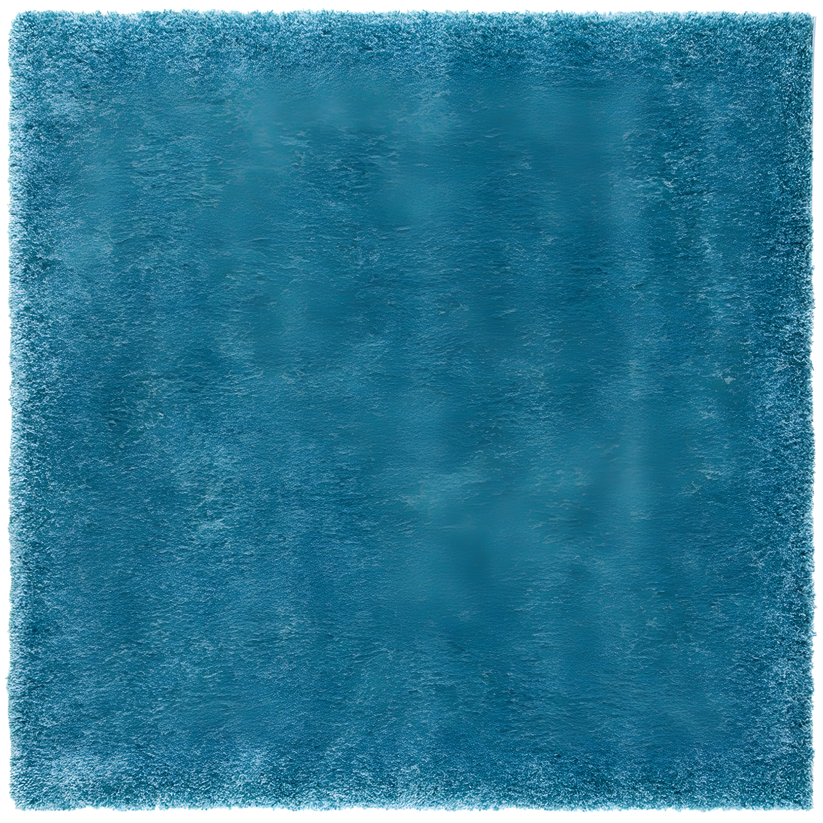 Shag SG151 Power Loomed Area Rug - Turquoise - 4'x4' - Safavieh.