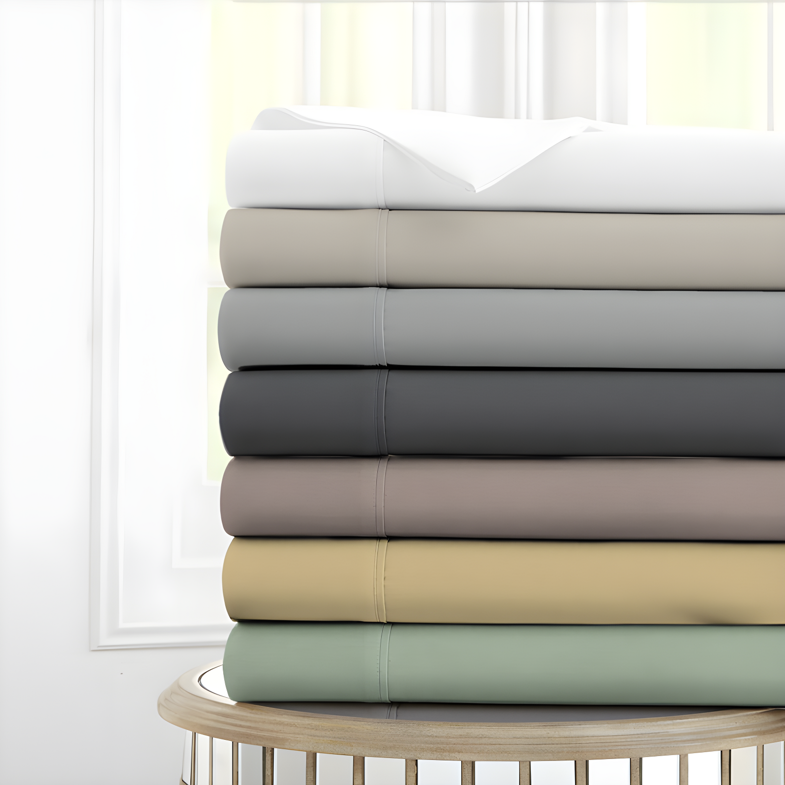Ultimate Percale 100% Cotton 400TC Cool & Crisp Sheet Set