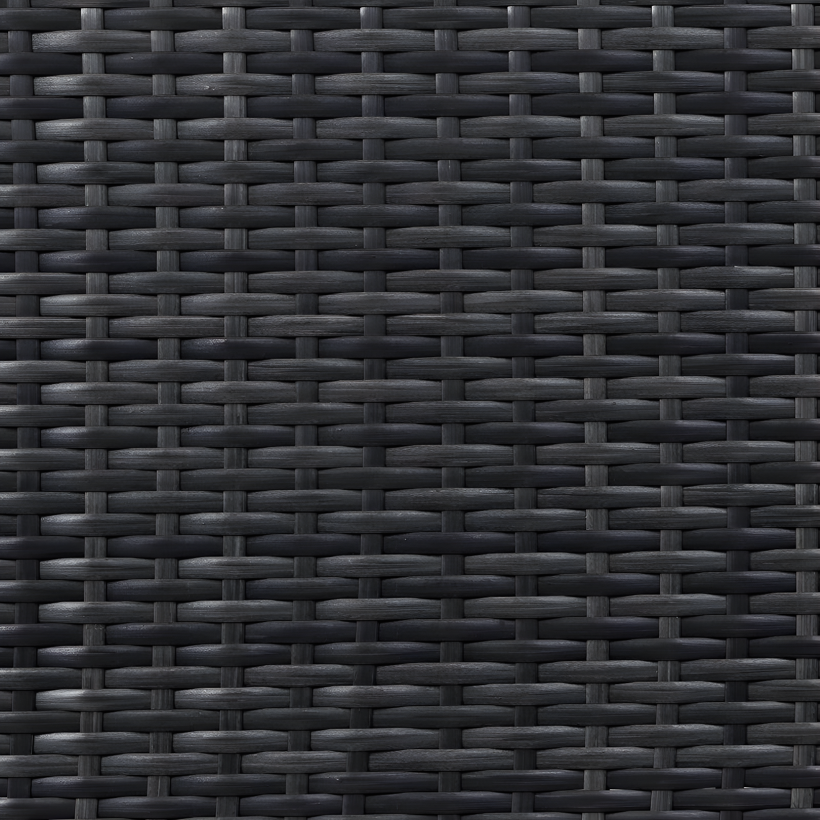 Beaufort Outdoor Wicker Loveseat - Mist - Crosley: Powder-Coated Steel Frame, UV-Resistant, with Foam Cushions