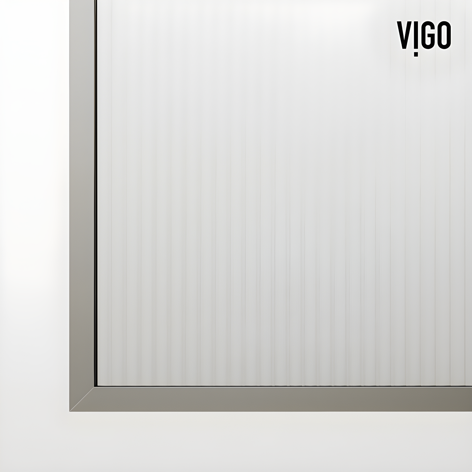 Meridian 34" W x 74" H Fixed Framed Shower Screen with 3/8" Glass