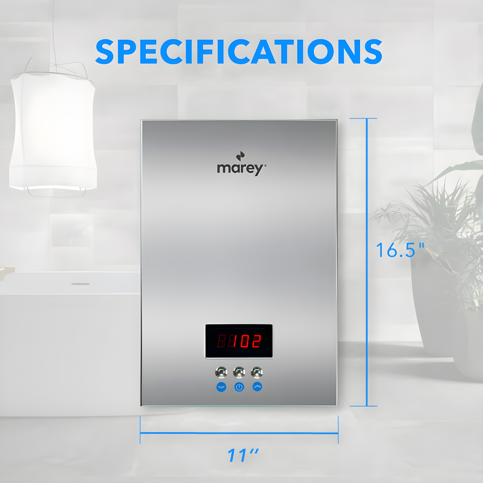 18kW/220 Volt 4.4 GPM Electric Tankless Water Heater