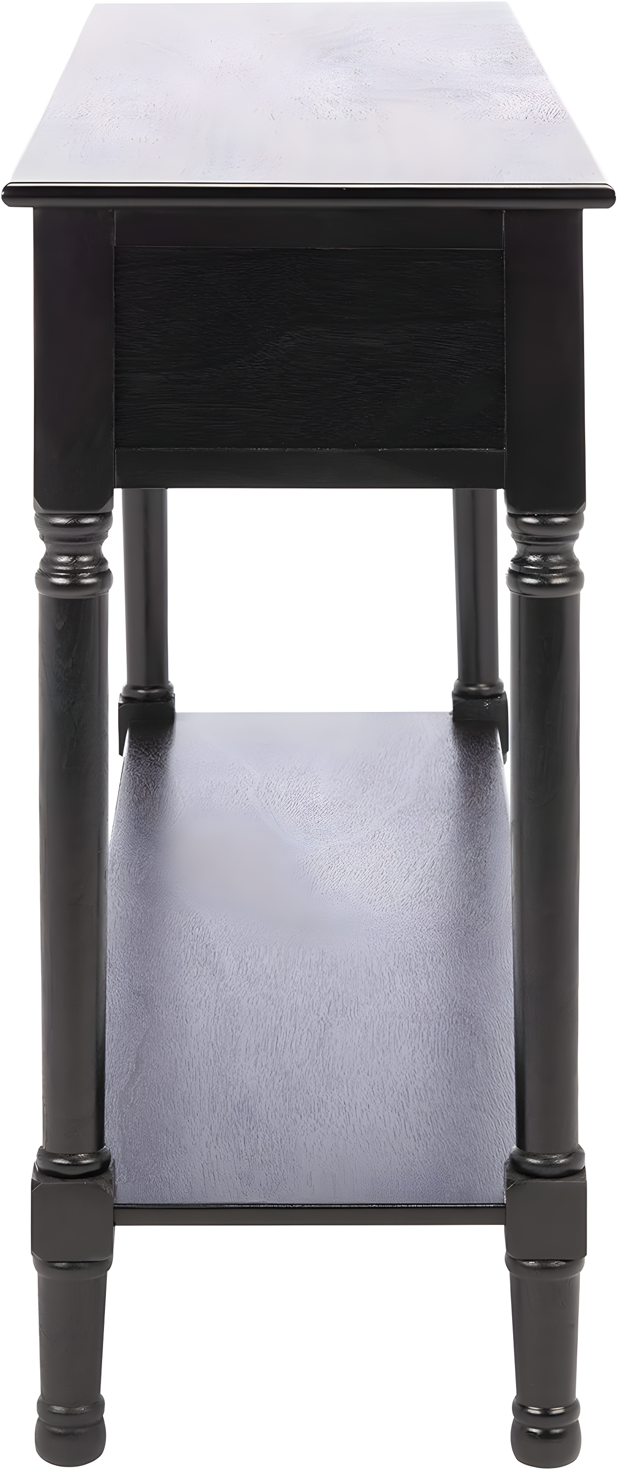 Landers 3 Drawer Console Table - CNS5711B - Black - Safavieh