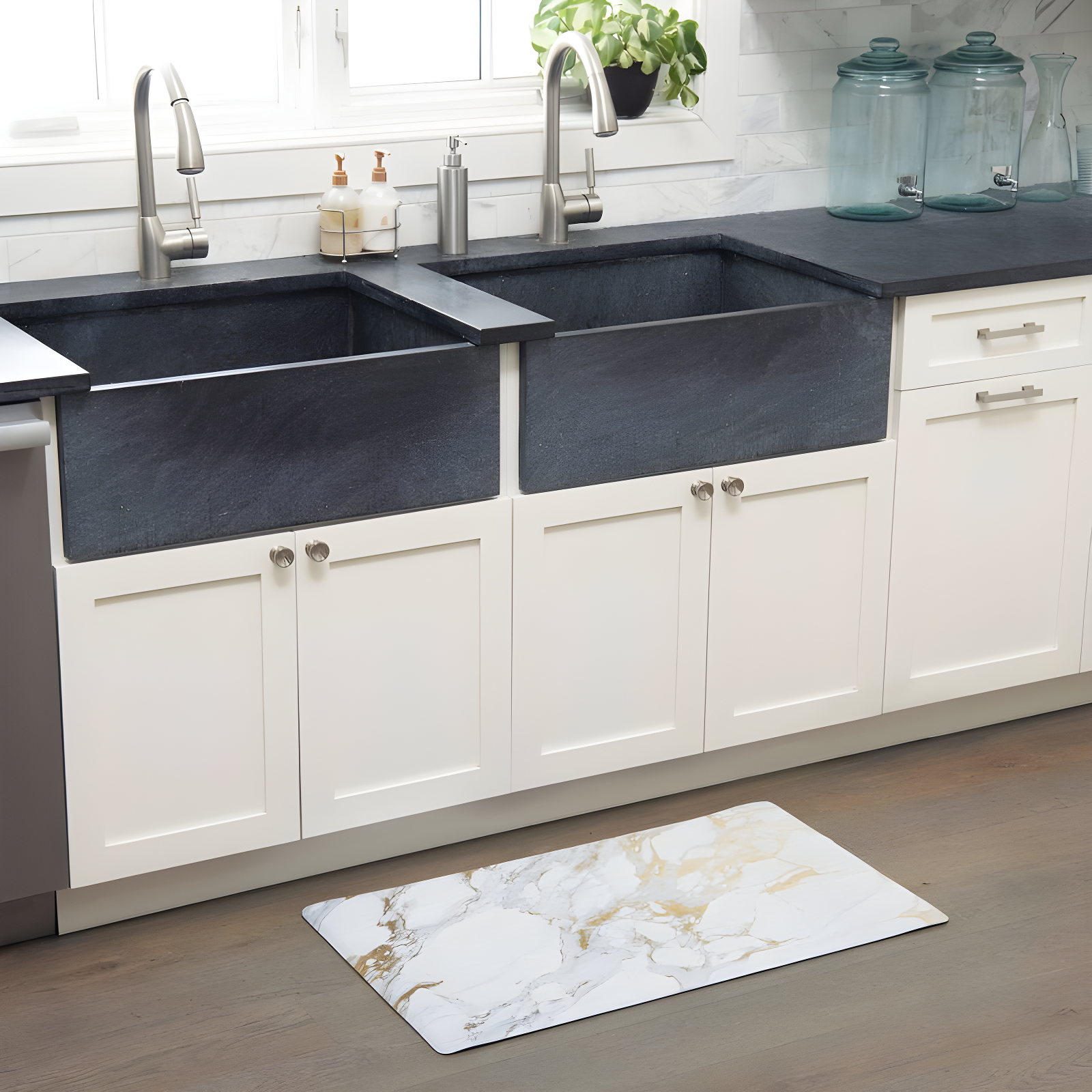 SoHome Cozy Living Modern Marble Anti-Fatigue Mat