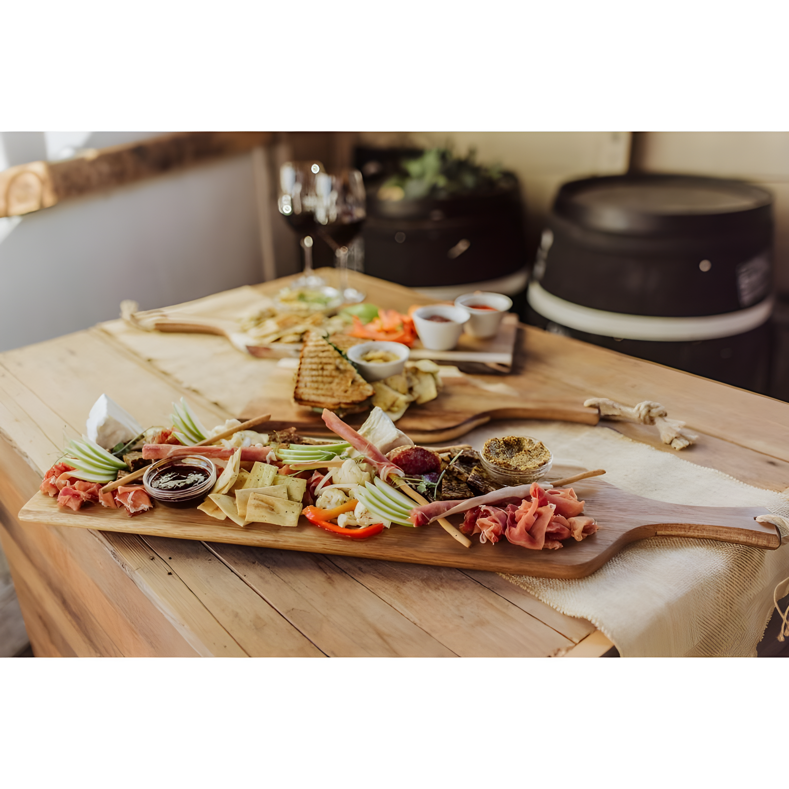 Toscana Artisan 30 Inch Acacia Charcuterie Board