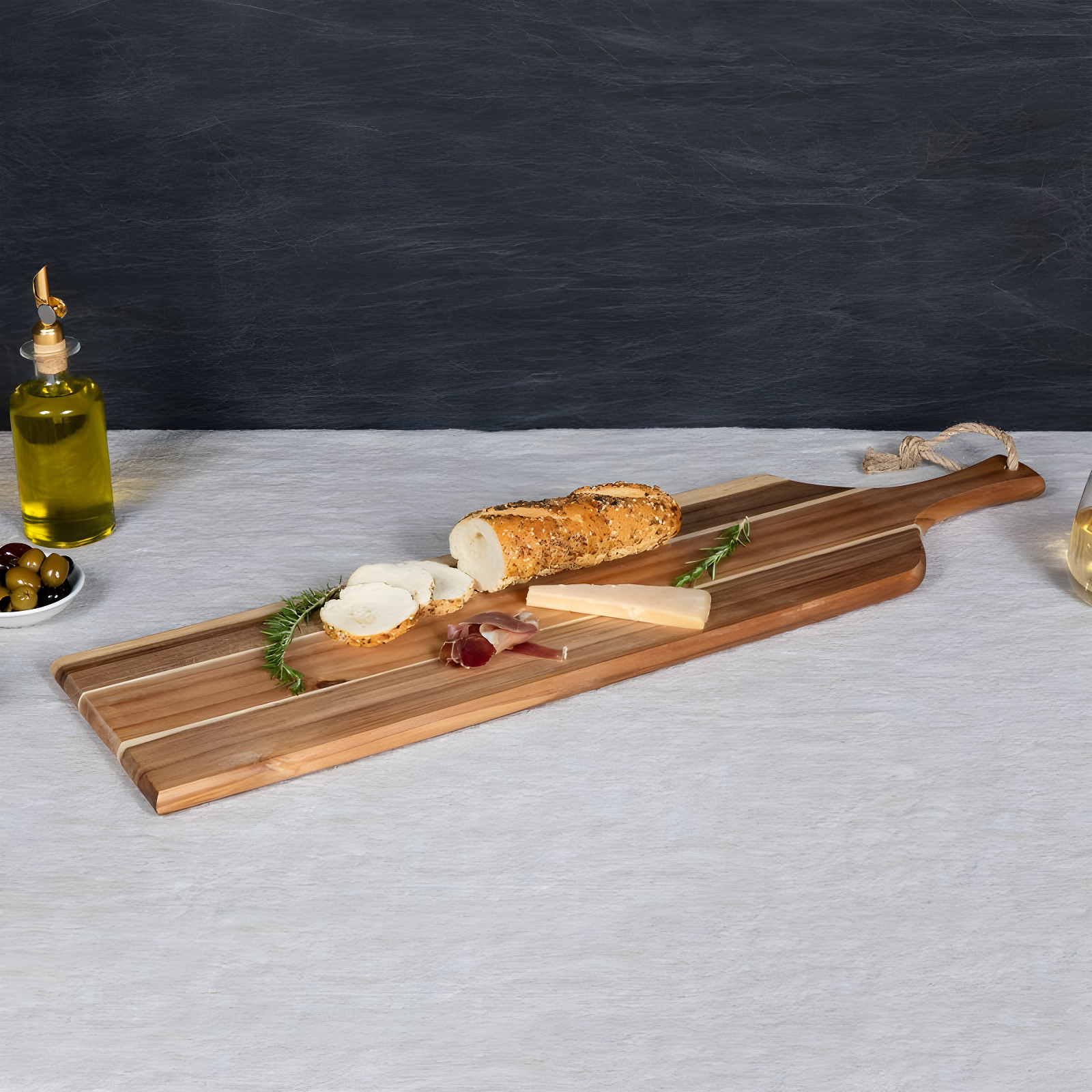 Toscana Artisan 30 Inch Acacia Charcuterie Board