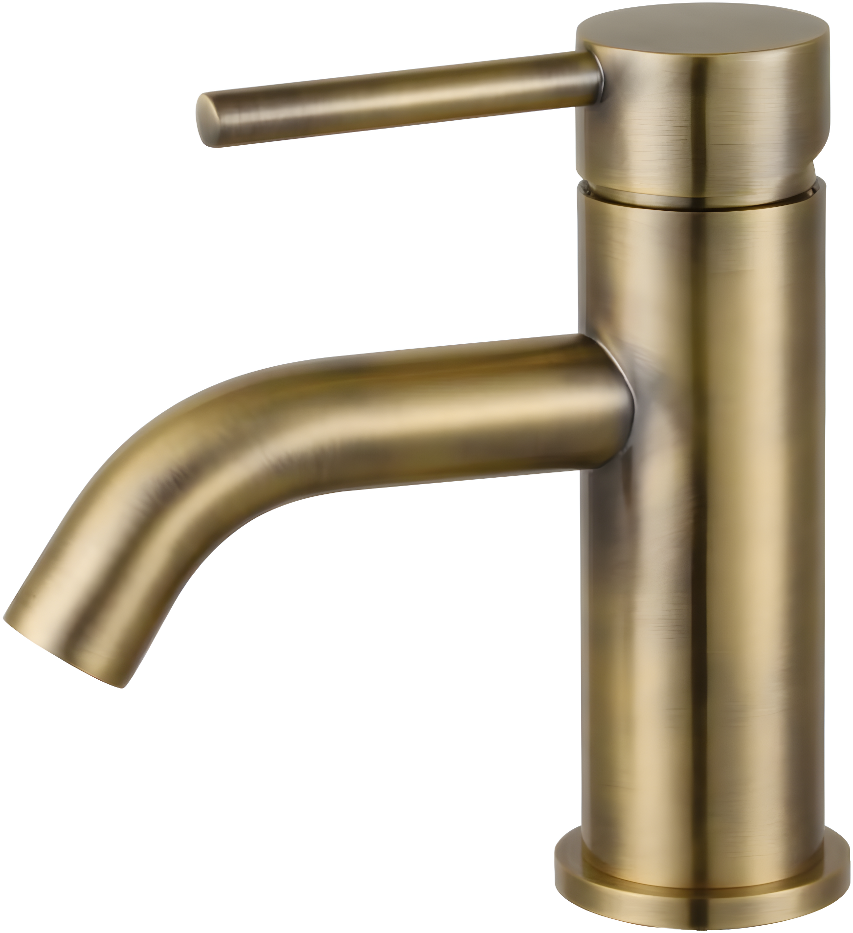 Kingston Brass Concord Single-Handle 1-Hole Deck Mount Bathroom Faucet with Push Pop-Up