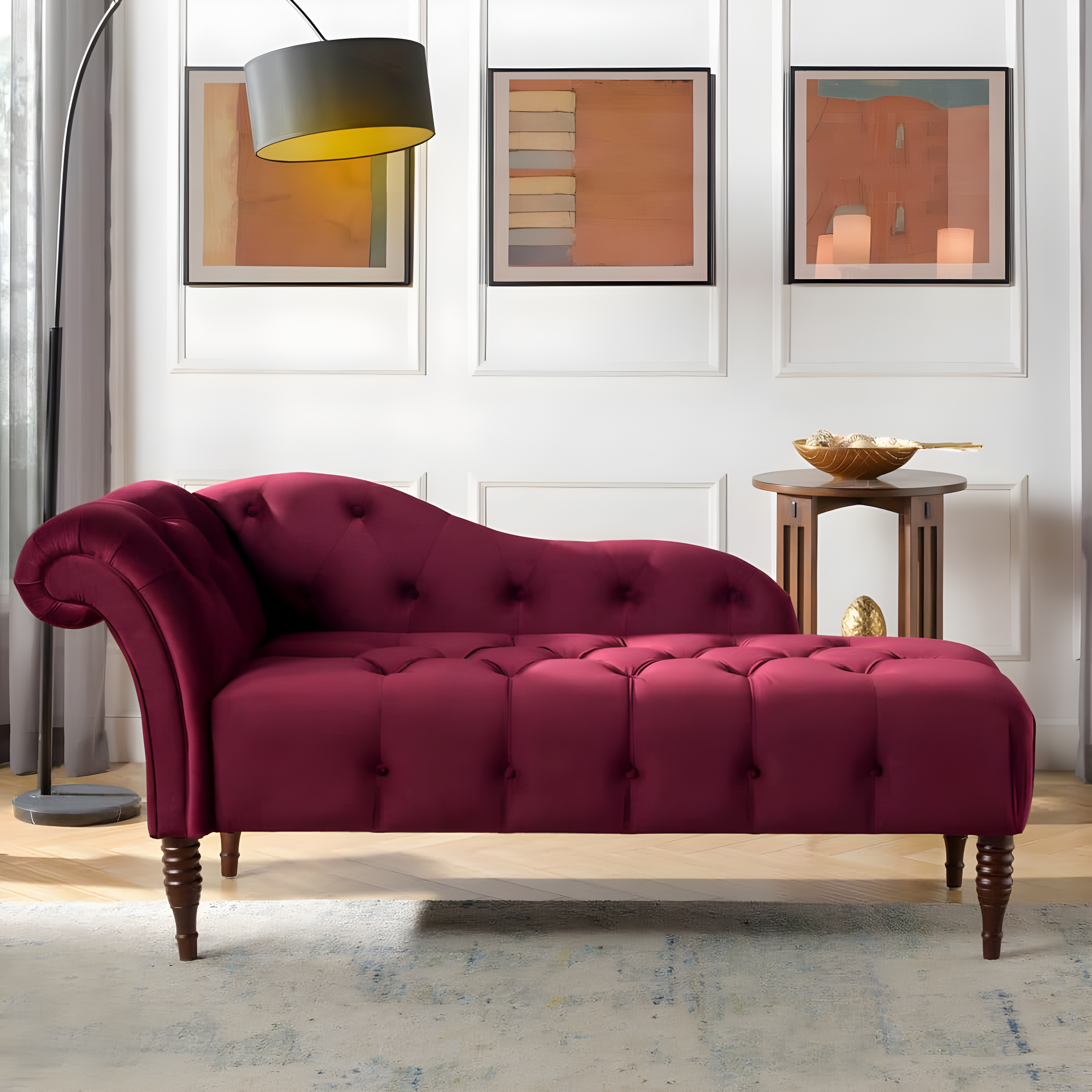 Samuel Upholstered Chaise Lounge