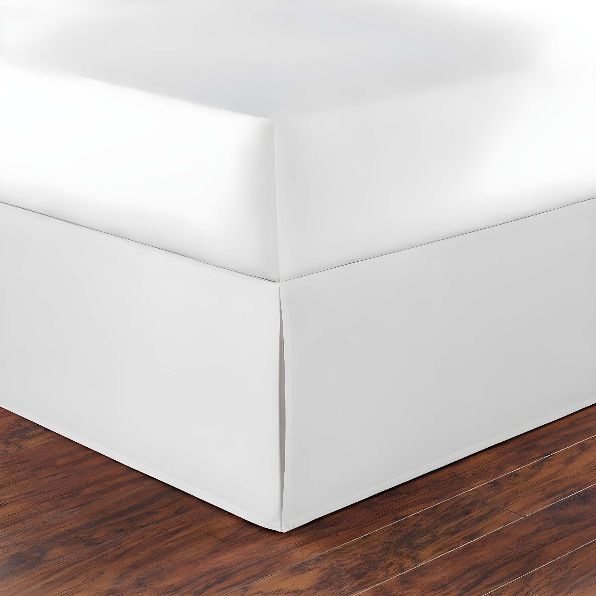 Nautica Solid Bedskirt 100% Cotton Fitted 15" Bed Skirt