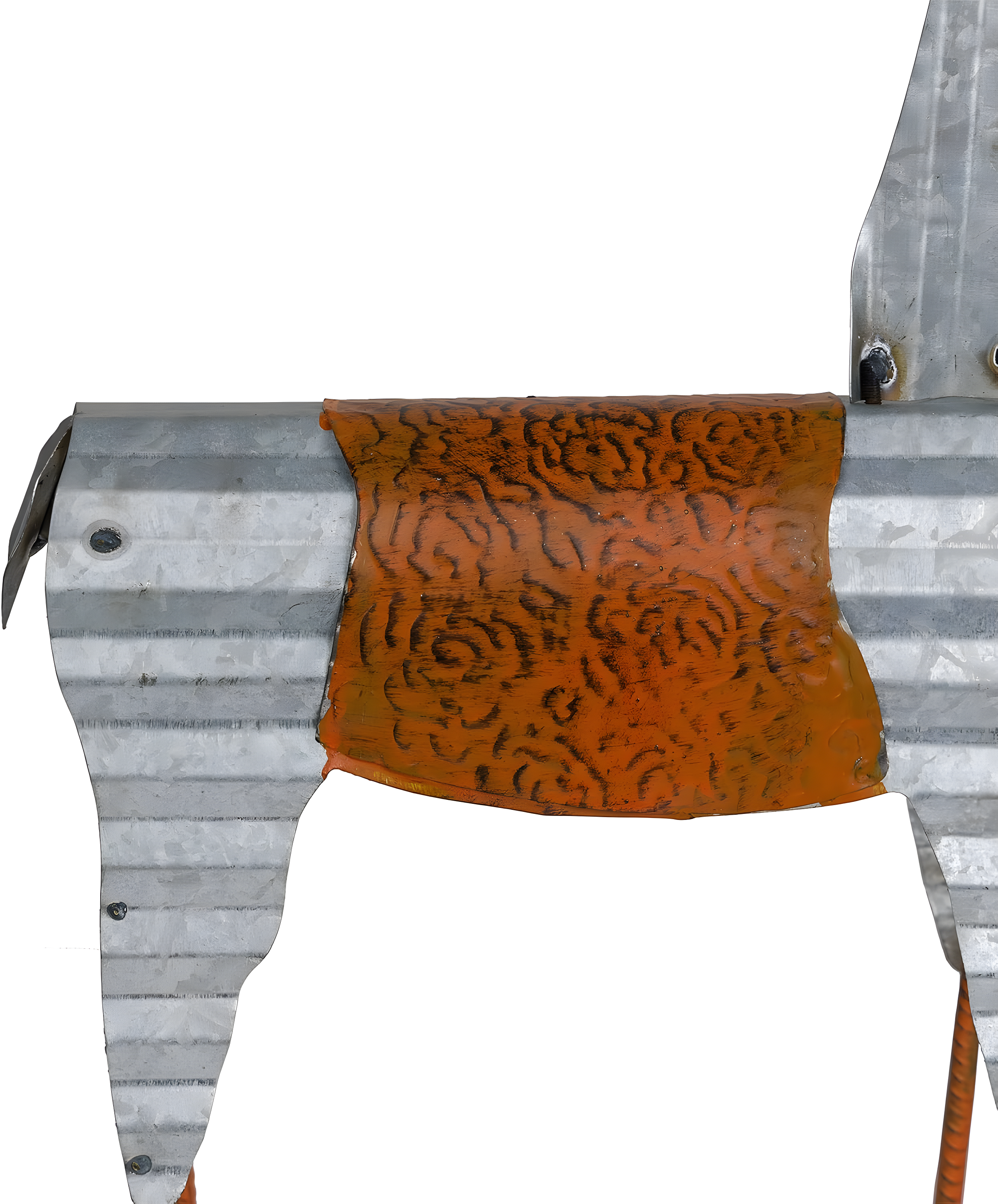 Alpine Corporation Sheet Metal Reindeer Decor