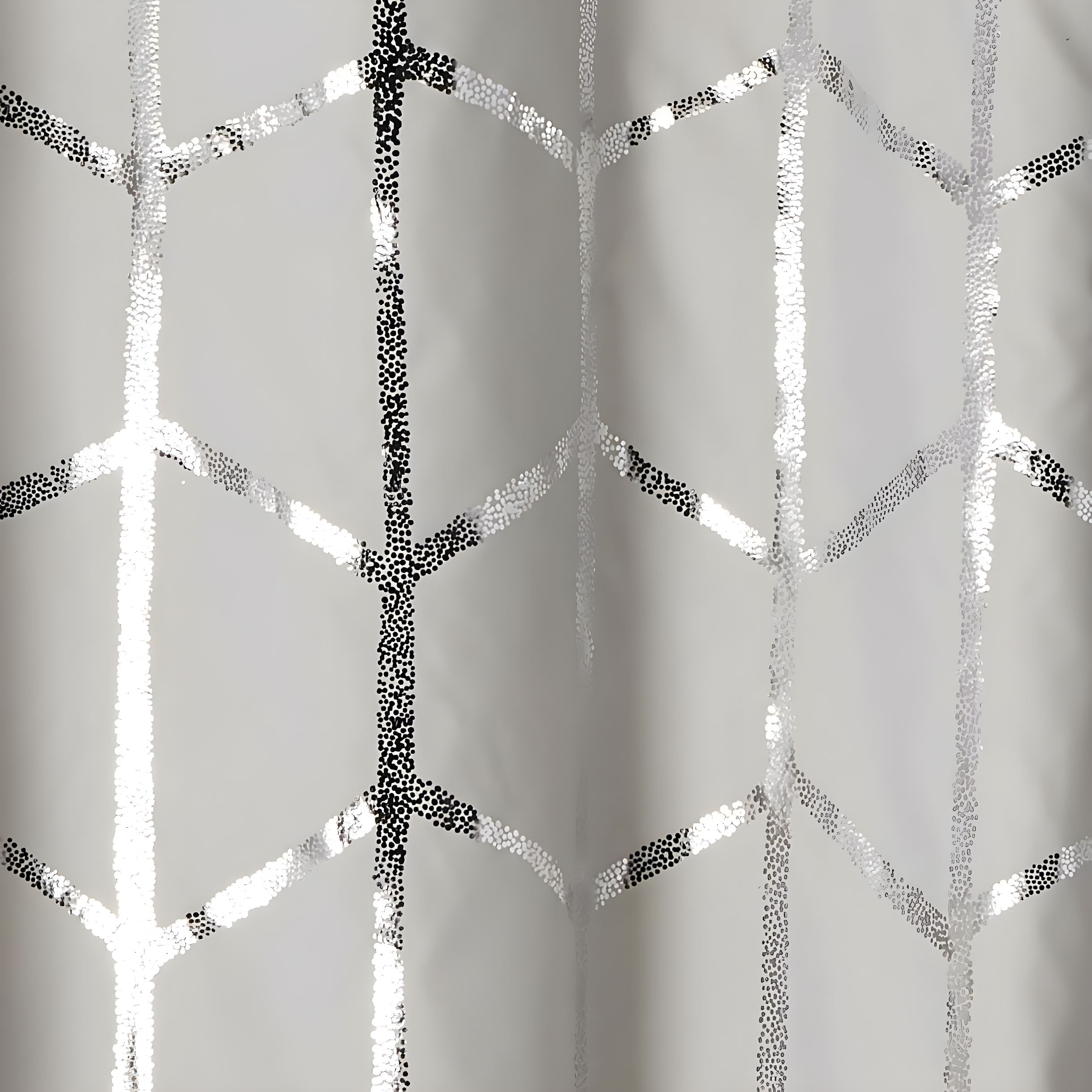 Intelligent Design Raina Geometric Total Blackout Grommet Single Curtain Panel