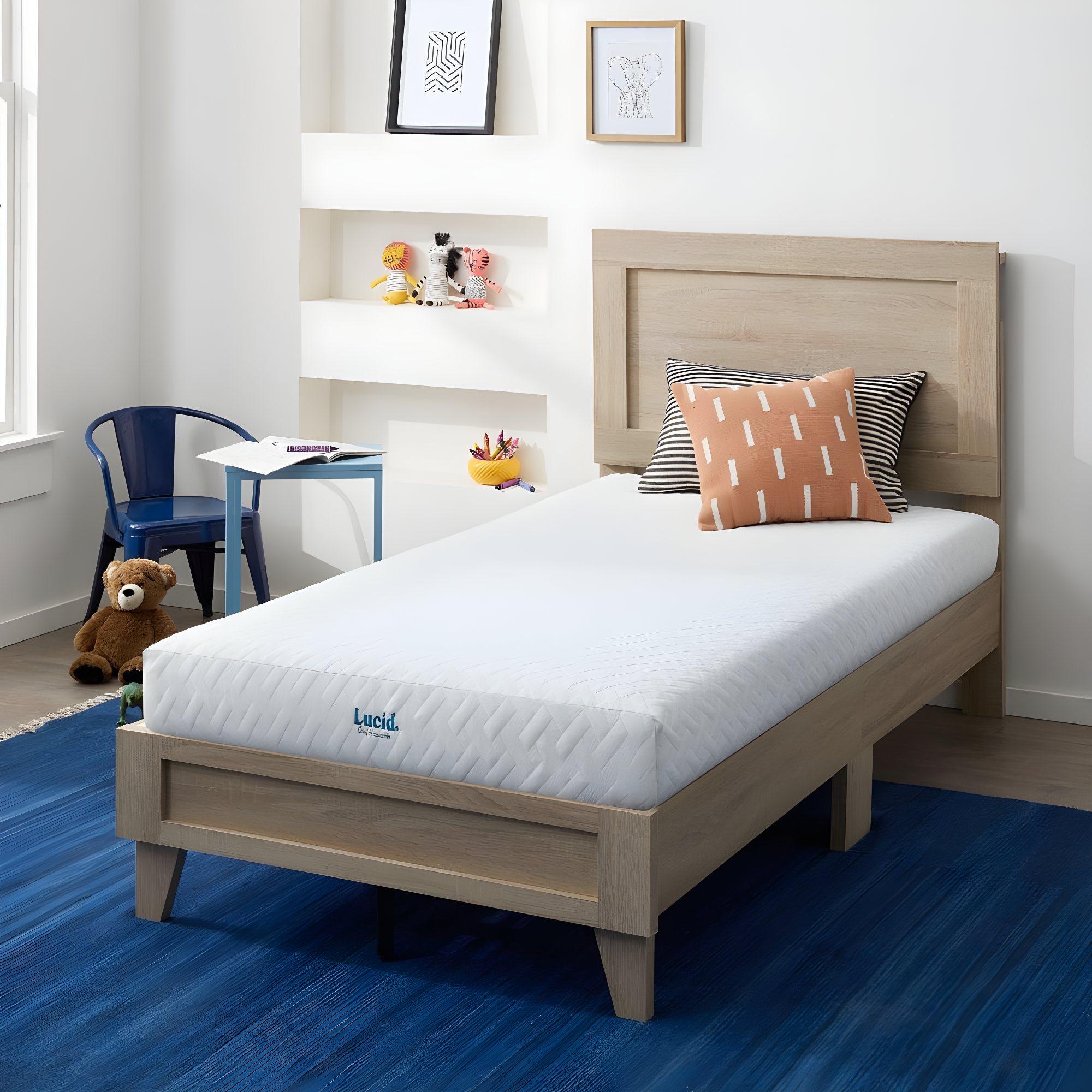 Lucid LUCID Firm Cooling Gel infused Memory Foam Mattresses