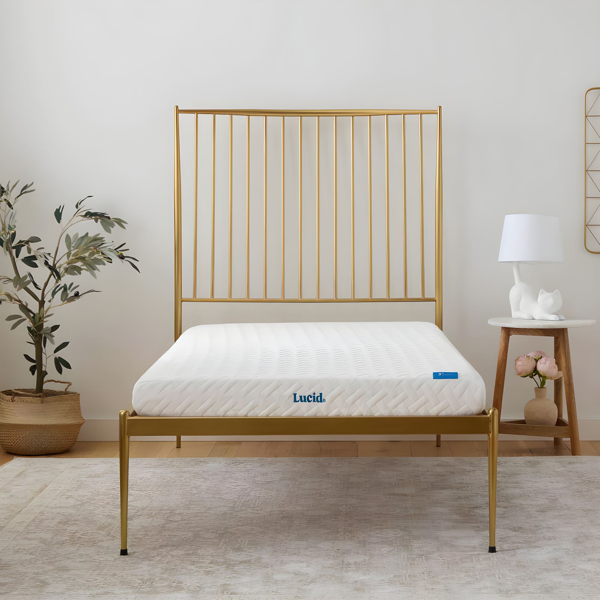 Lucid LUCID Firm Cooling Gel infused Memory Foam Mattresses