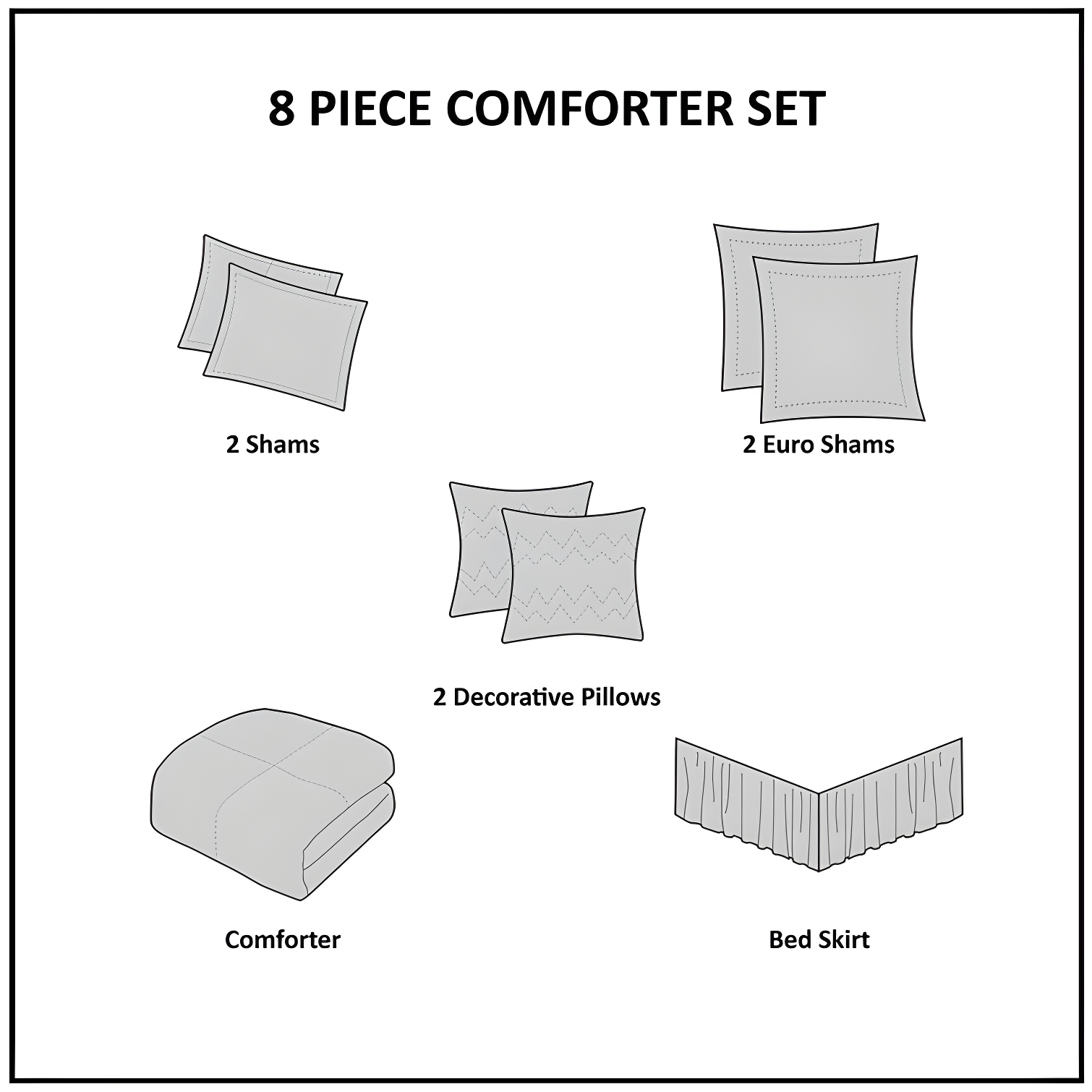 510 Design Keller 8 Piece Comforter Set