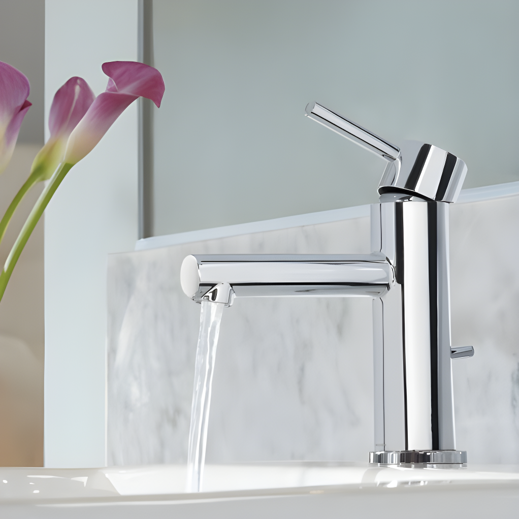 Align Single Hole Bathroom Faucet with Drain Assembly
