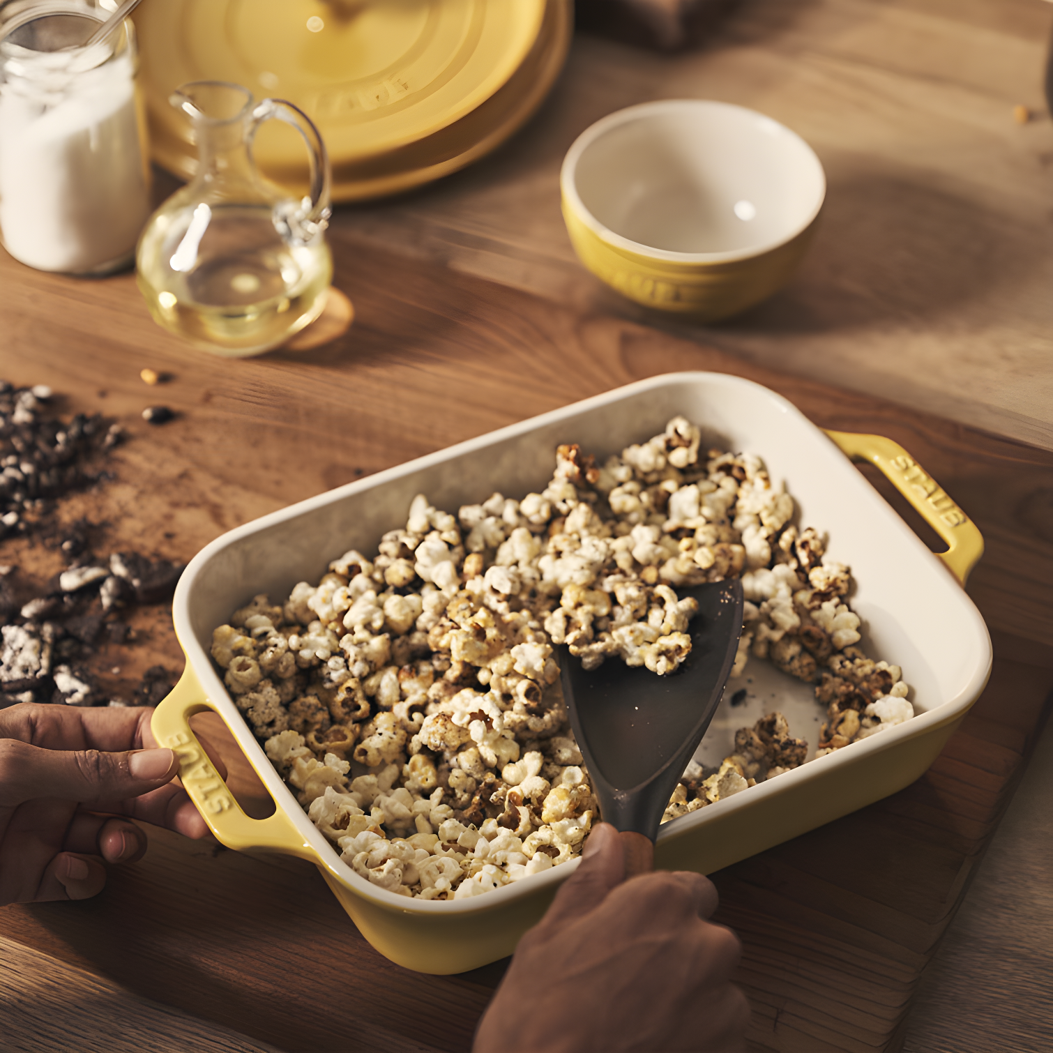 Staub ® Citron Rectangular Bakers, Set of 2