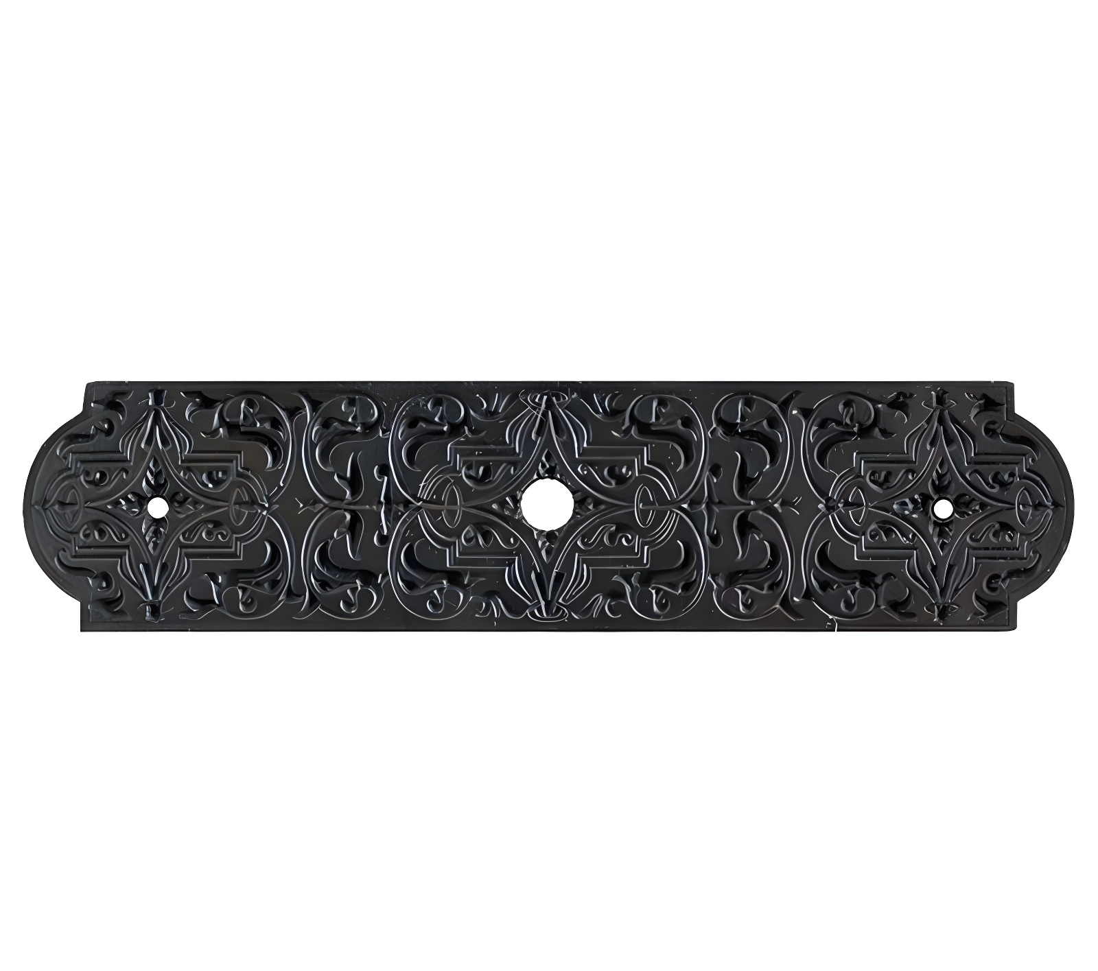 Notting Hill Olde World Traditional Knob Backplate